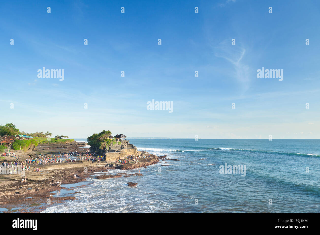 Pura Tanah Lot temple, Bali, Indonesia Foto Stock