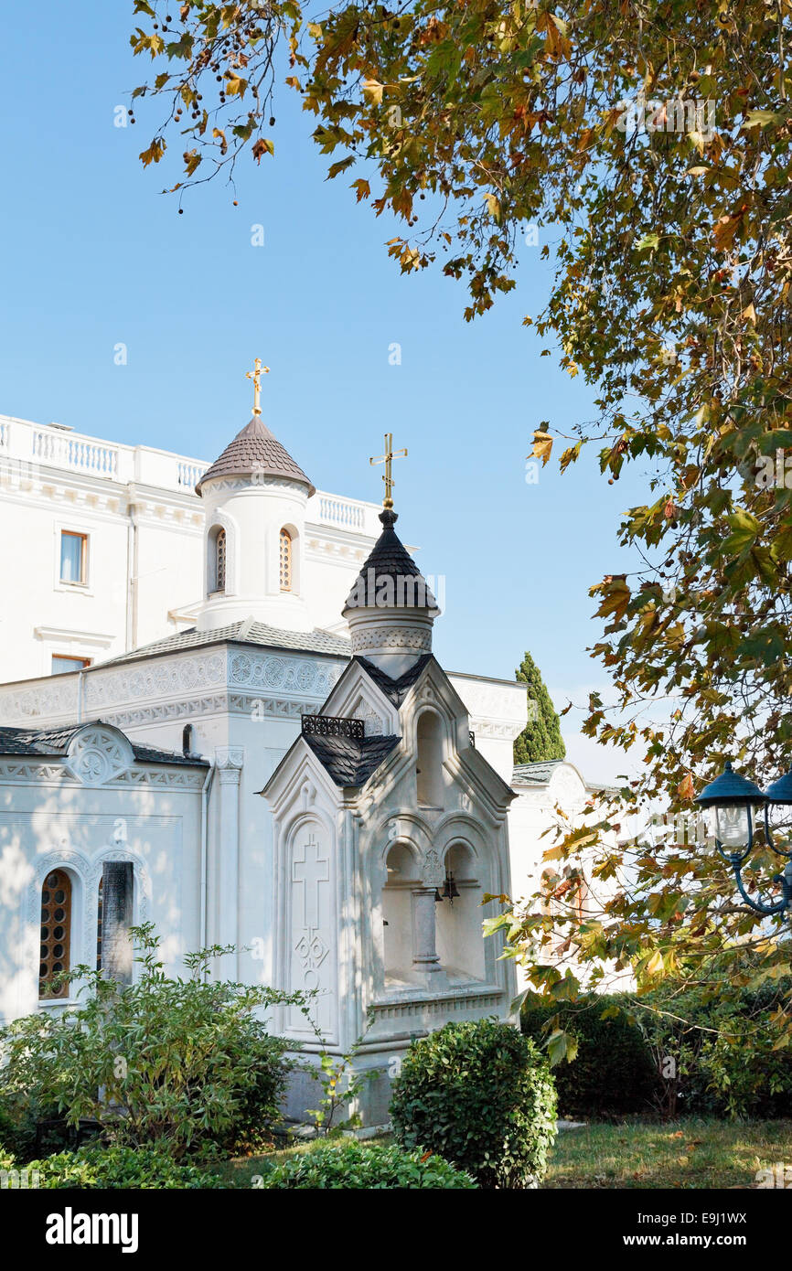 Croce esaltazione House chiesa di Palazzo Livadiya, Yalta Foto Stock