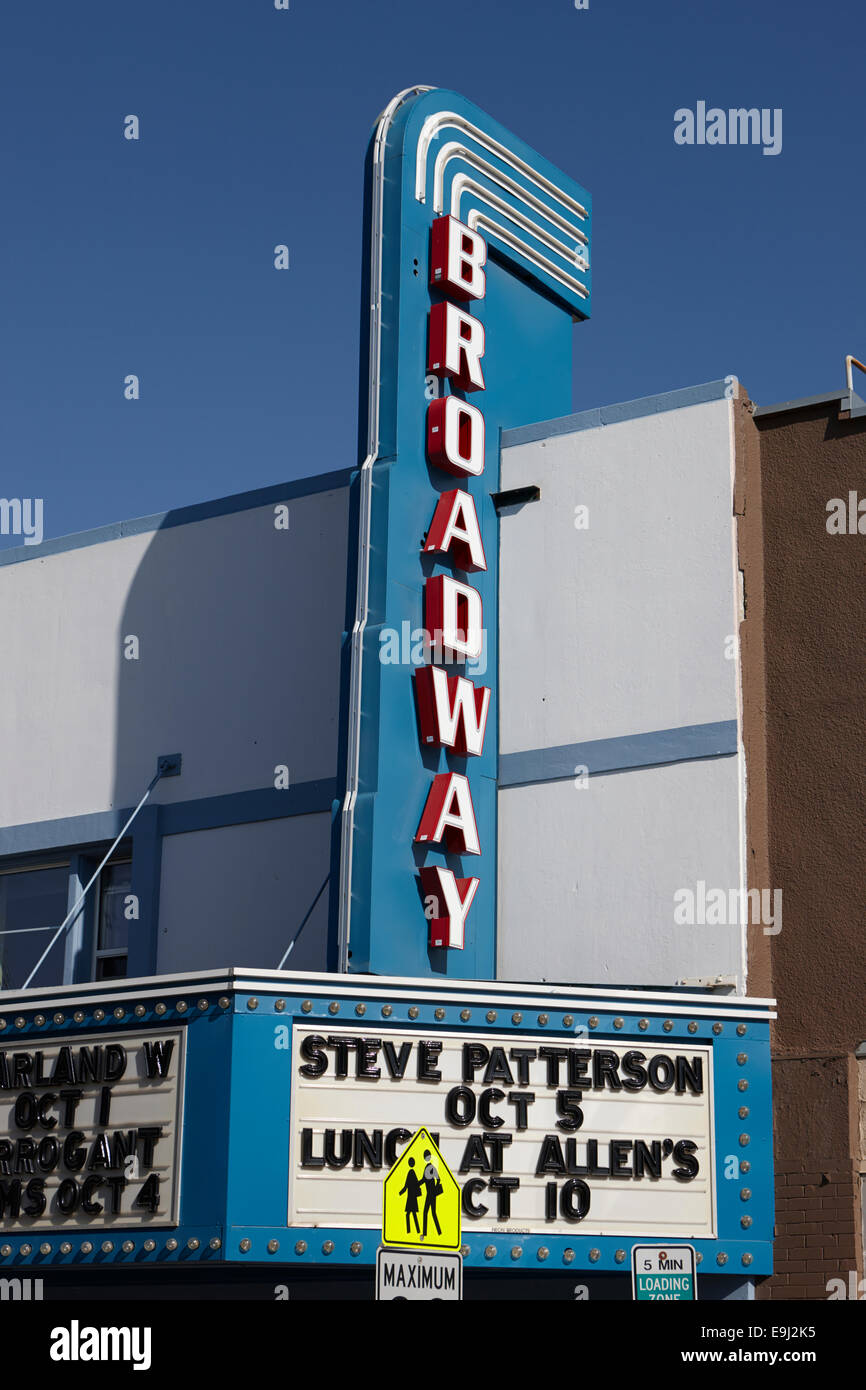 Il teatro di Broadway saskatoon Saskatchewan Canada Foto Stock