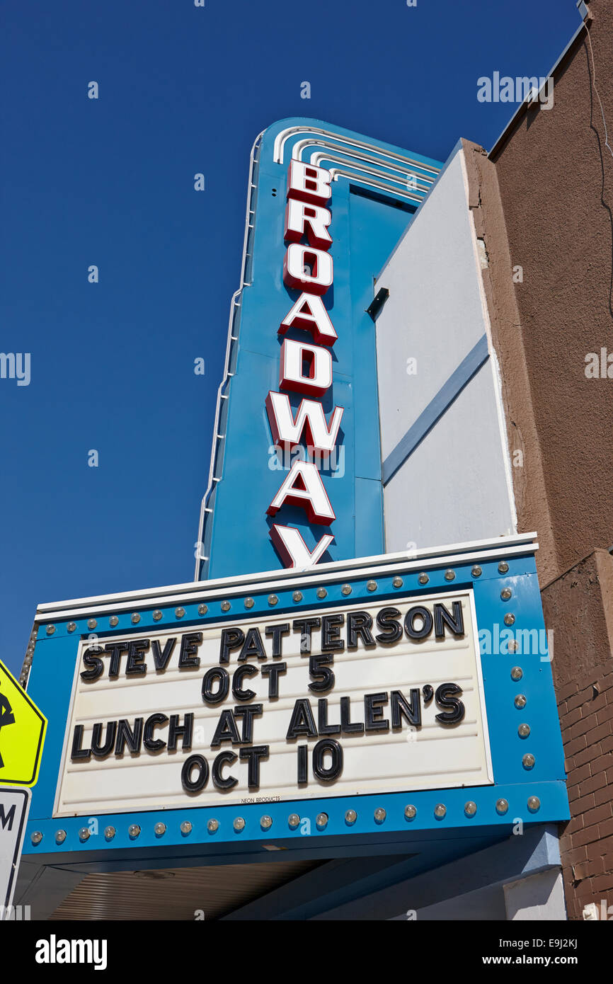 Il teatro di Broadway saskatoon Saskatchewan Canada Foto Stock