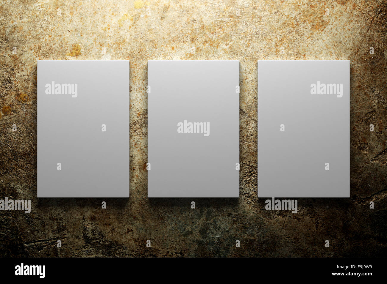 Tela vuota sullo sfondo Foto Stock