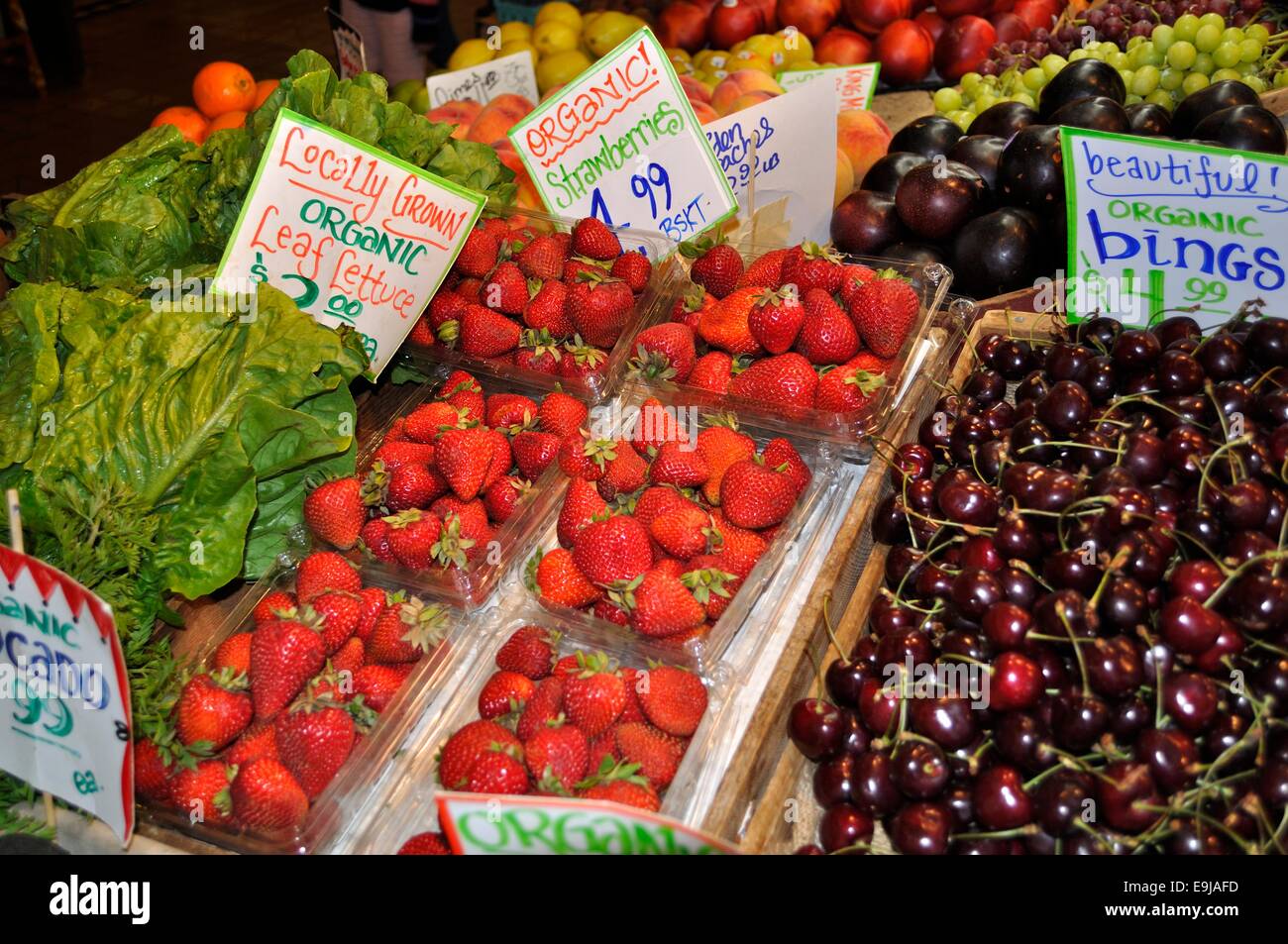 Mercato di Seattle Foto Stock