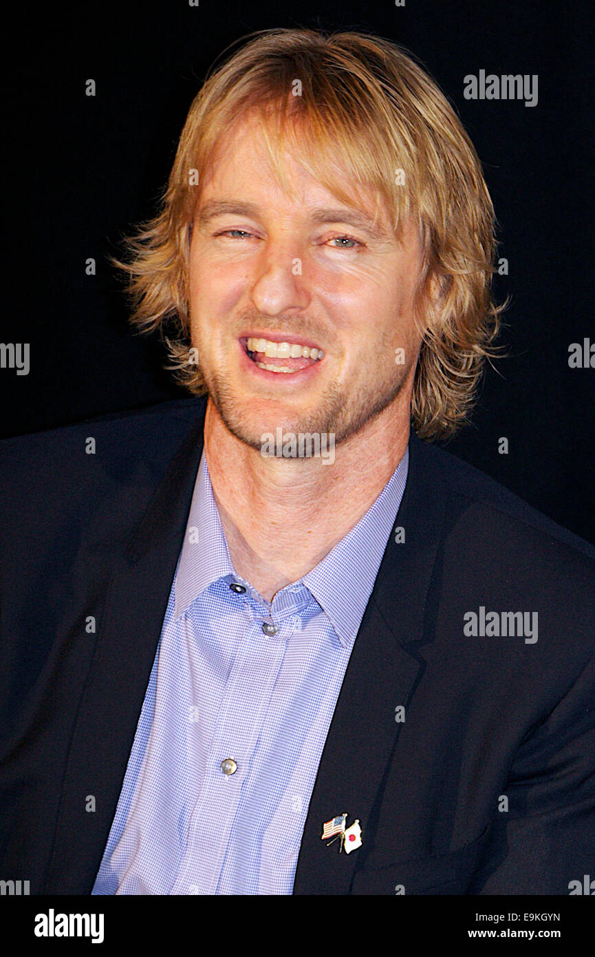 Tokyo, Giappone. 29 ottobre, 2014. Attore Owen Wilson assiste lo stadio saluto del film "egli buffo che modo' al TOHO cinema di Roppongi sulla Ottobre 29, 2014, Tokyo, Giappone. La ventisettesima Tokyo International Film Festival che è il più grande festival cinematografico a Tokyo è stato tenuto dal 23 Ottobre al 31. Credito: Rodrigo Reyes Marin/AFLO/Alamy Live News Foto Stock