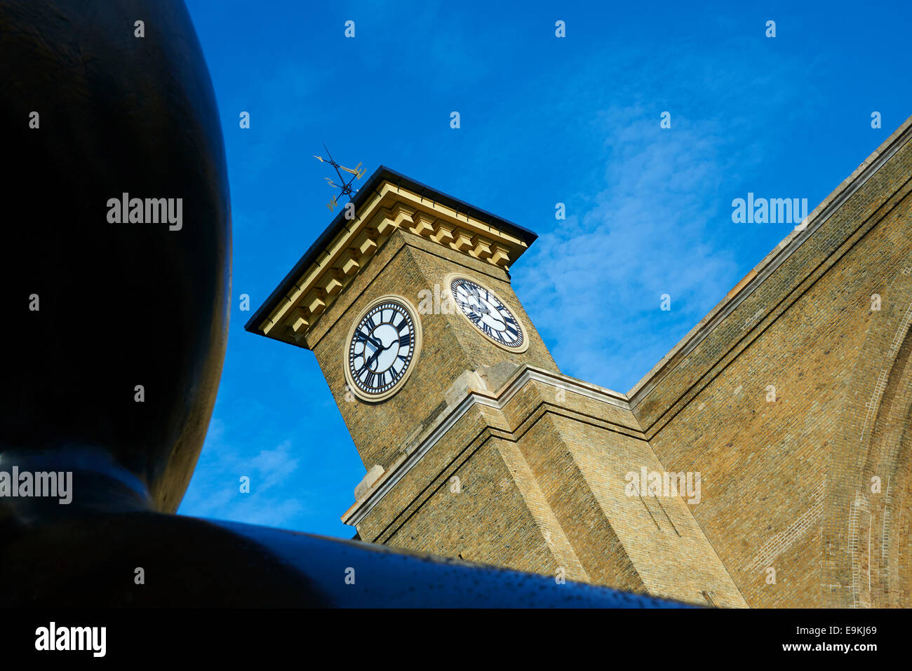 London Kings Cross Station Tower, REGNO UNITO Foto Stock