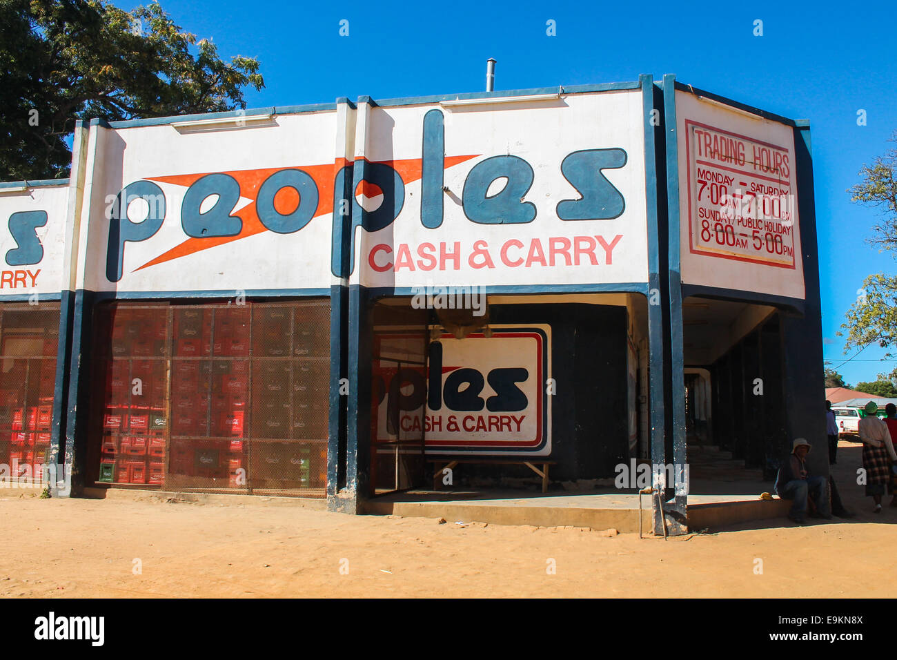 I popoli cash & carry, nella città di Mzimba. Foto Stock