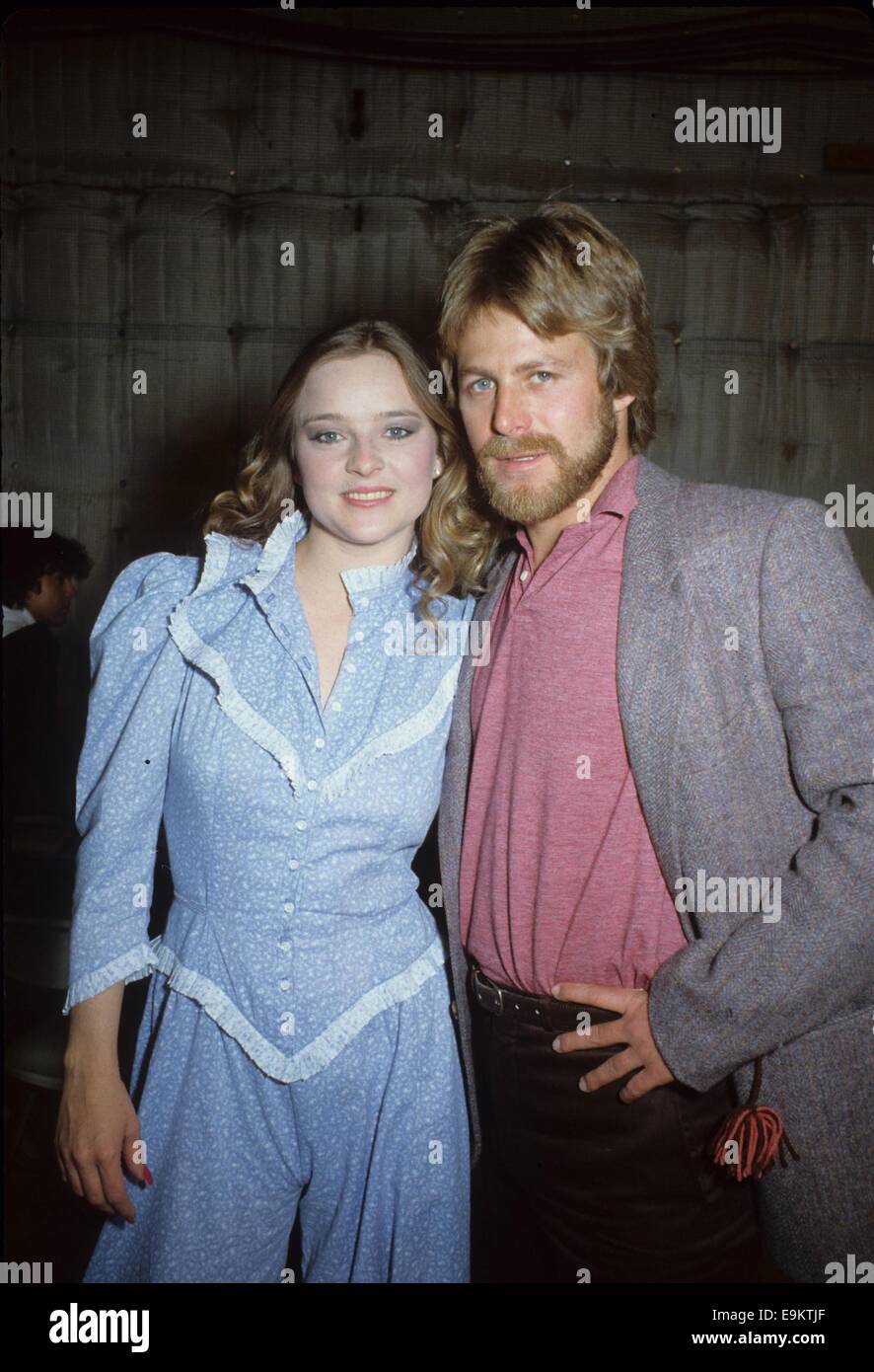 KIN SHRINER con Robin Mattson 1982. © Nate Cutler/Globe foto/ZUMA filo/Alamy Live News Foto Stock