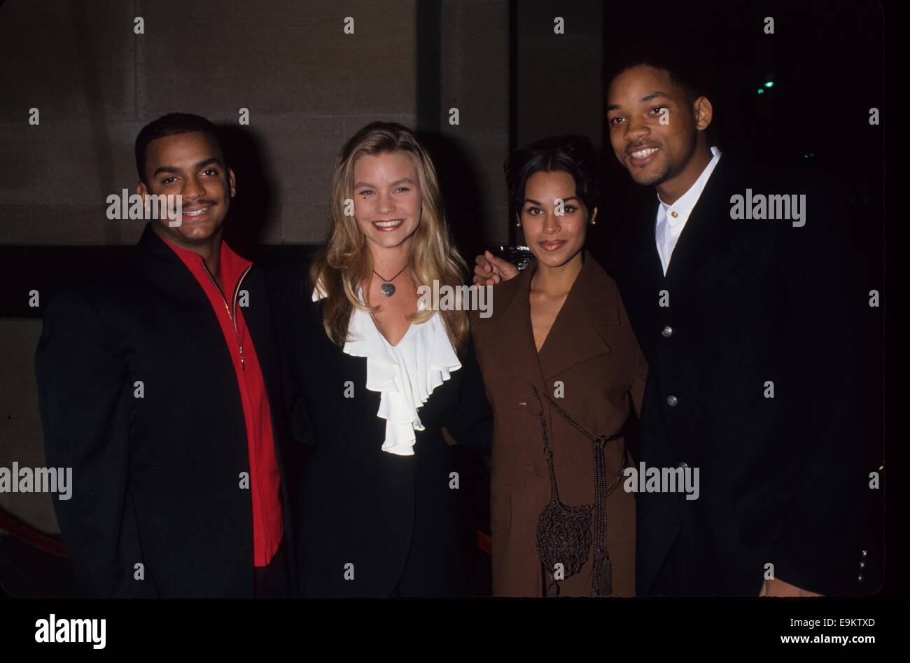 ALFONSO RIBEIRO con Gabrielle Tuite Will Smith 1993.L7164LR. © Lisa Rose/Globe foto/ZUMA filo/Alamy Live News Foto Stock