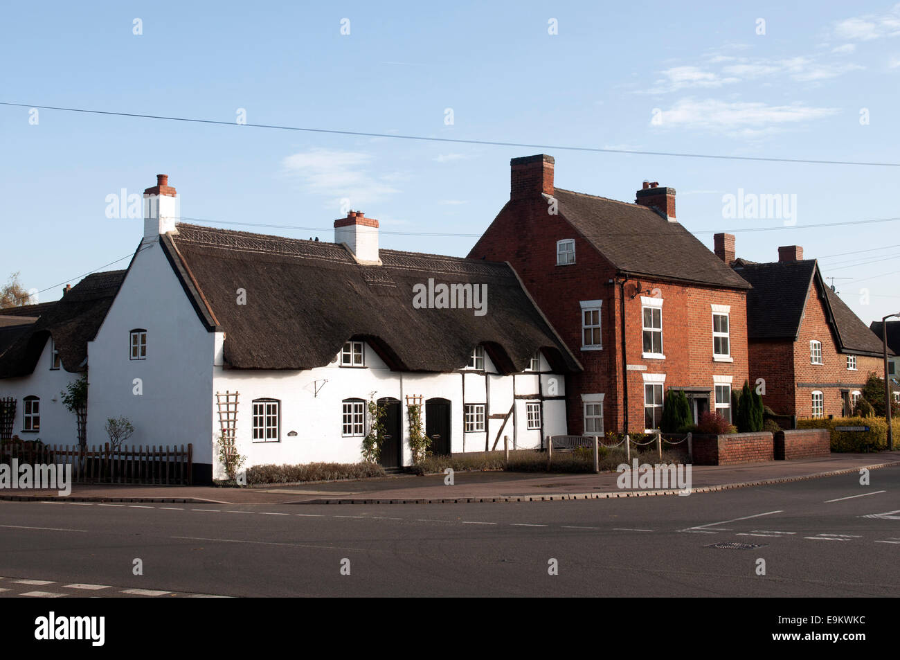 Kings Bromley village, Staffordshire, England, Regno Unito Foto Stock