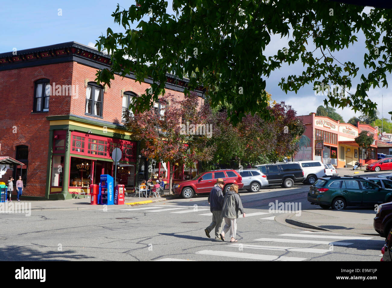 Le Isole San Juan, Puget Sound, nello Stato di Washington Foto Stock