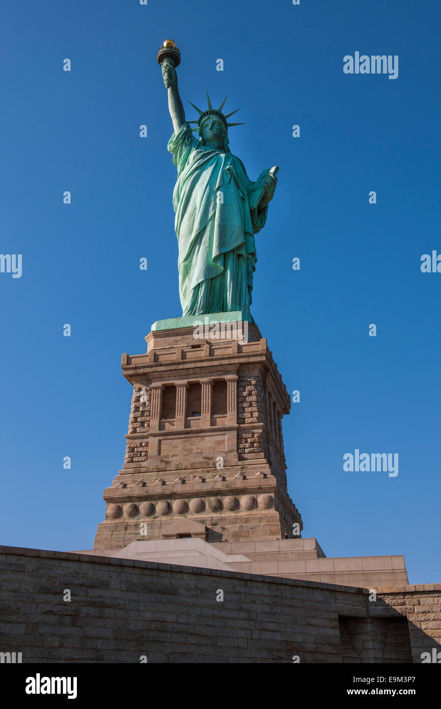 Statua della Libertà di New York, Foto Stock