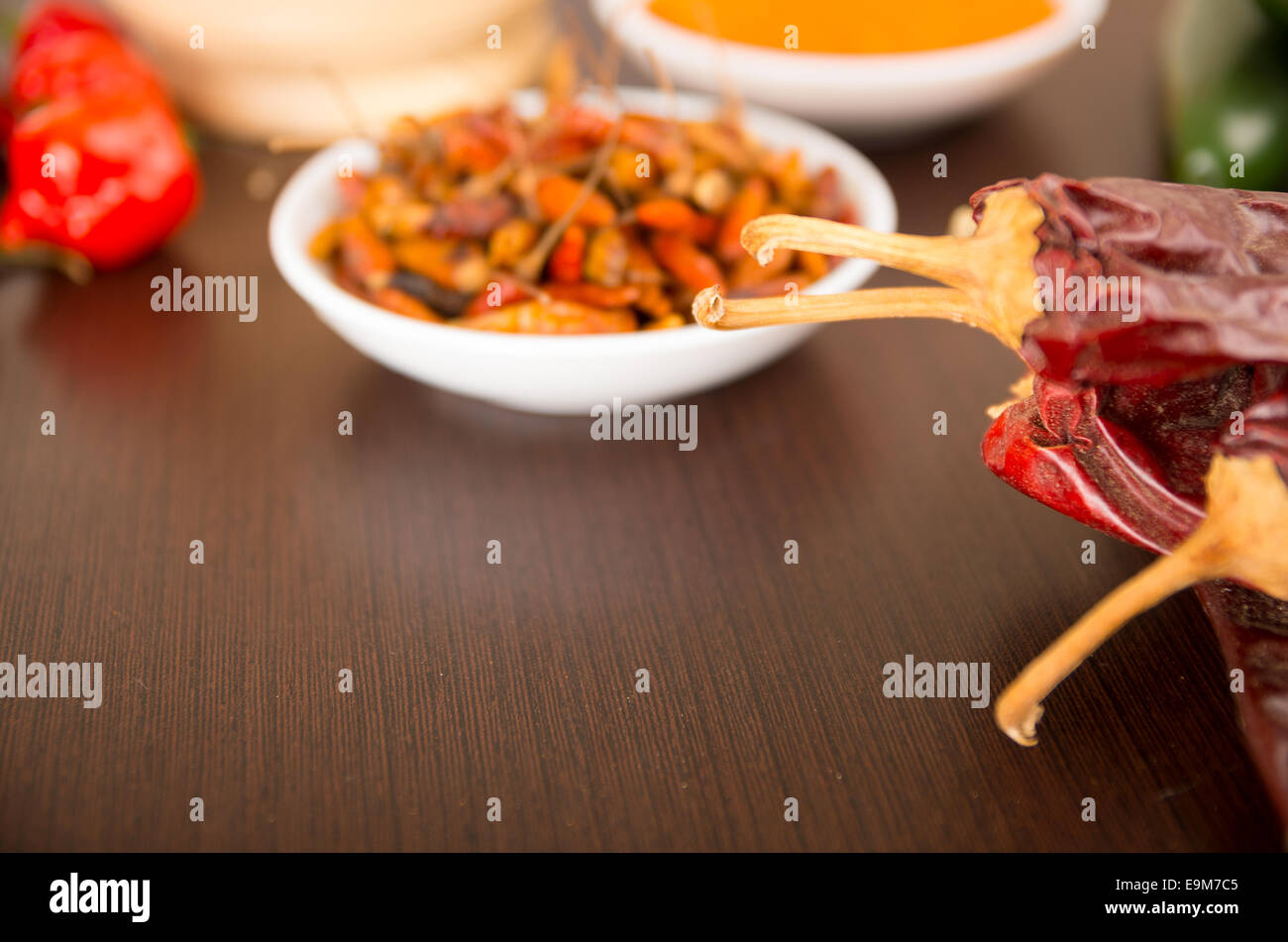 Peperoncino Piccante aji varietà di peperoncino Foto Stock