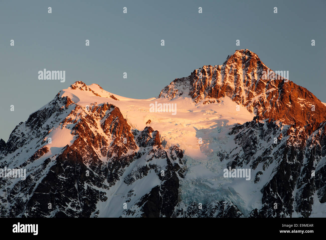 Mount Shuksan nel nord Cascades, Rockport, Washington, Stati Uniti Foto Stock