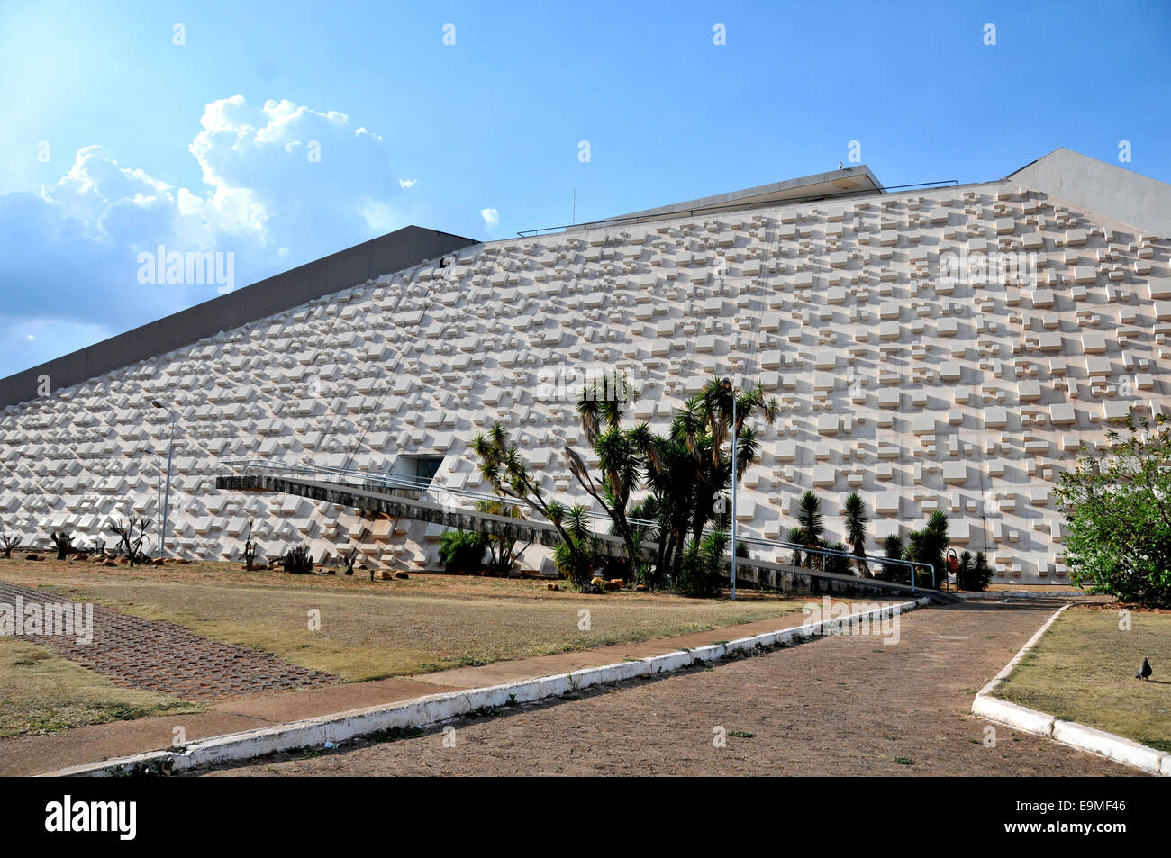 Teatro Nazionale Claudio Santoro, Brasilia, Brasile Foto Stock