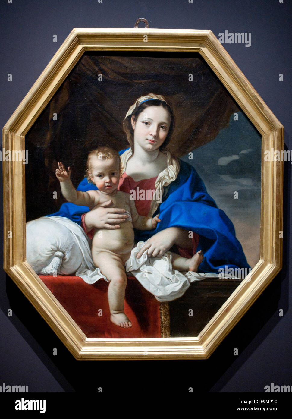 Vierge à l'enfant - Madonna e Bambino 1650 Nicolas Mignard (1606-1668) Francia - Francese Foto Stock