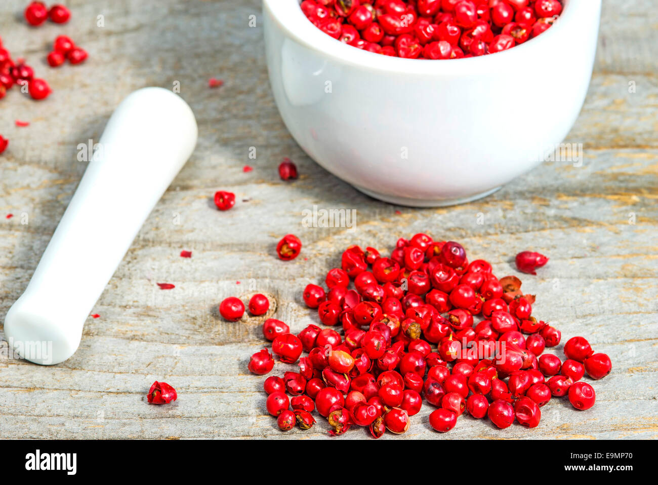 Peperone rosso Foto Stock