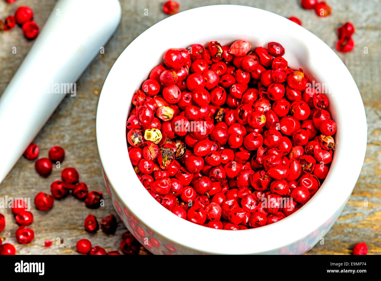 Peperone rosso Foto Stock