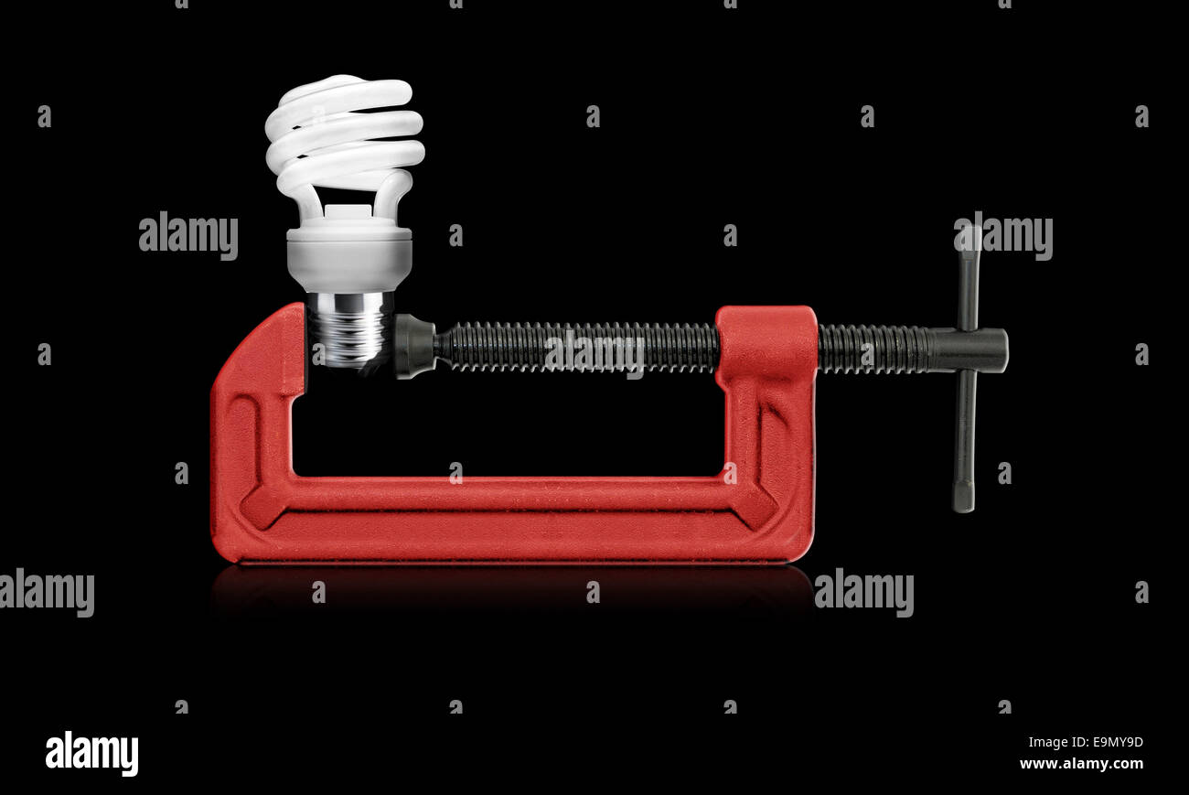 Morsetto a C Foto Stock