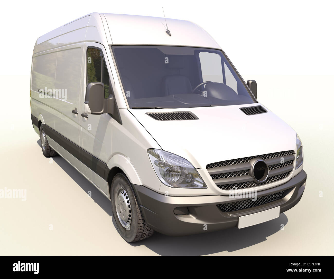 Furgone commerciale Foto Stock