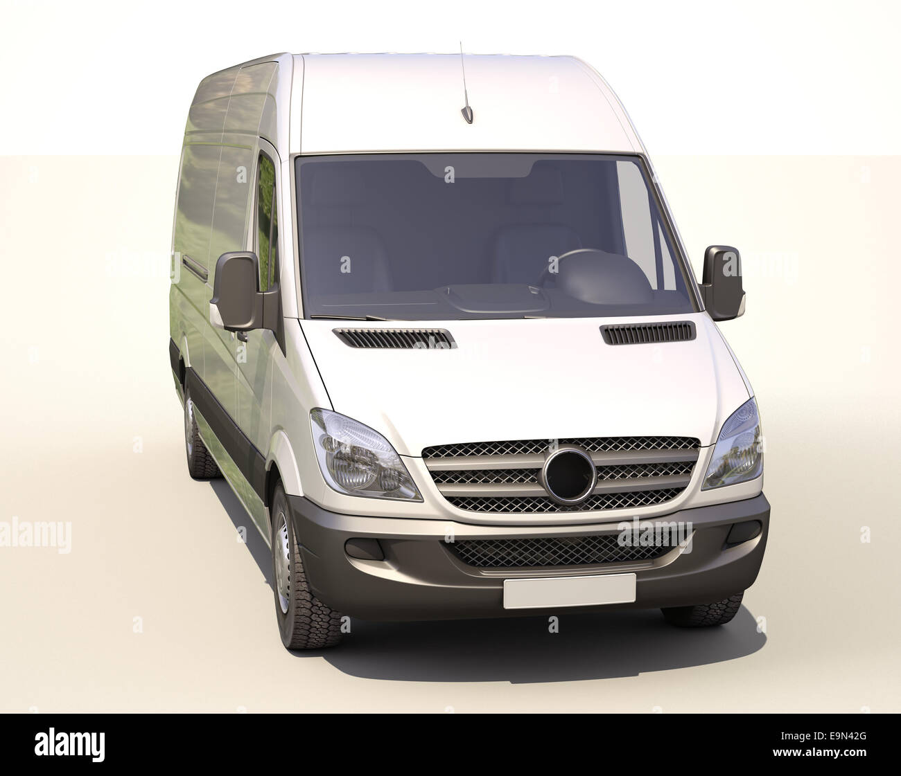 Furgone commerciale Foto Stock