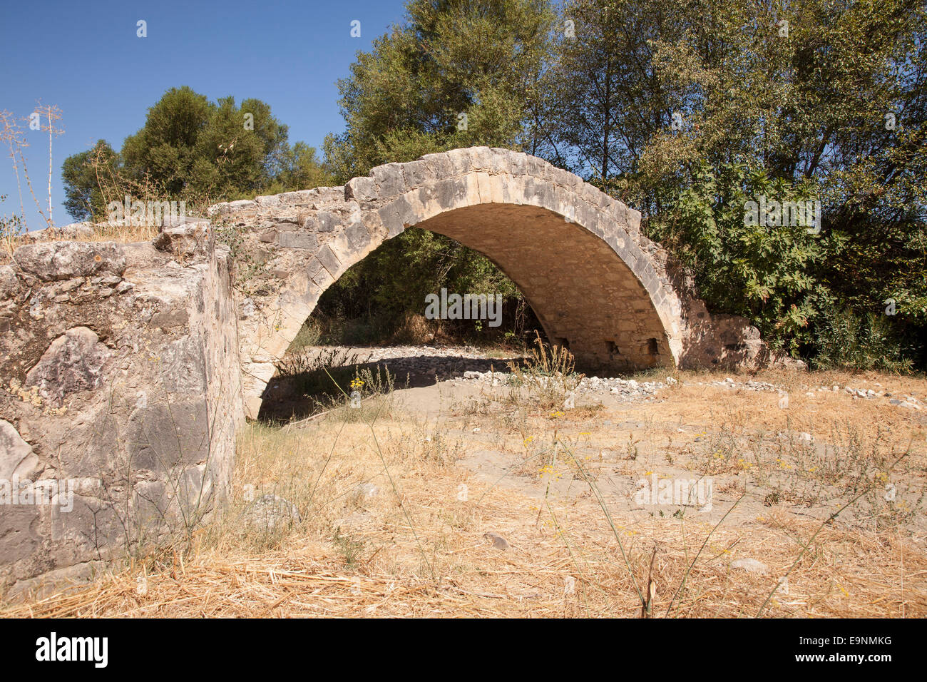 Ponte Skarfos su Cipro Foto Stock