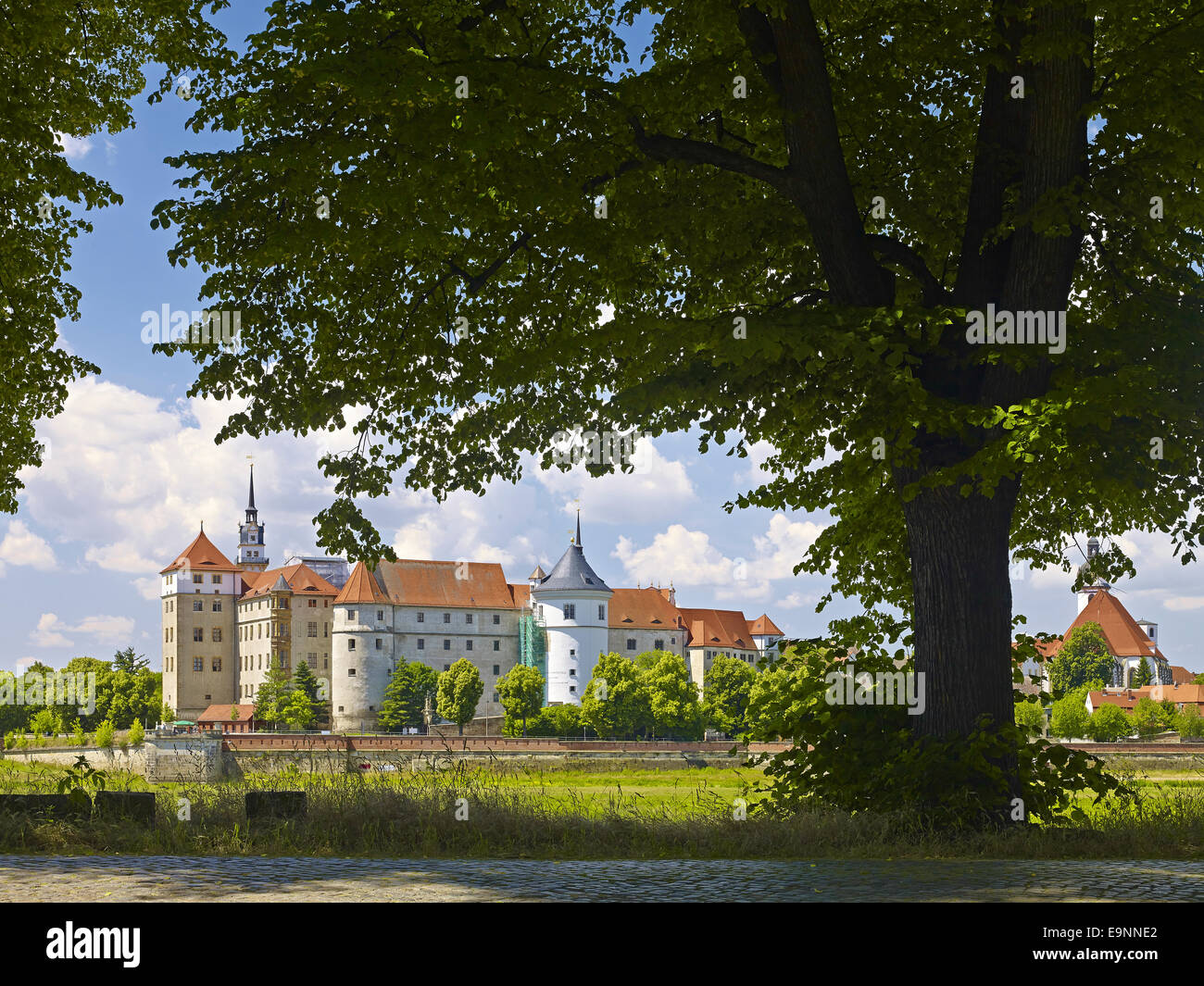 Castello Hartenfels, Torgau, Germania Foto Stock