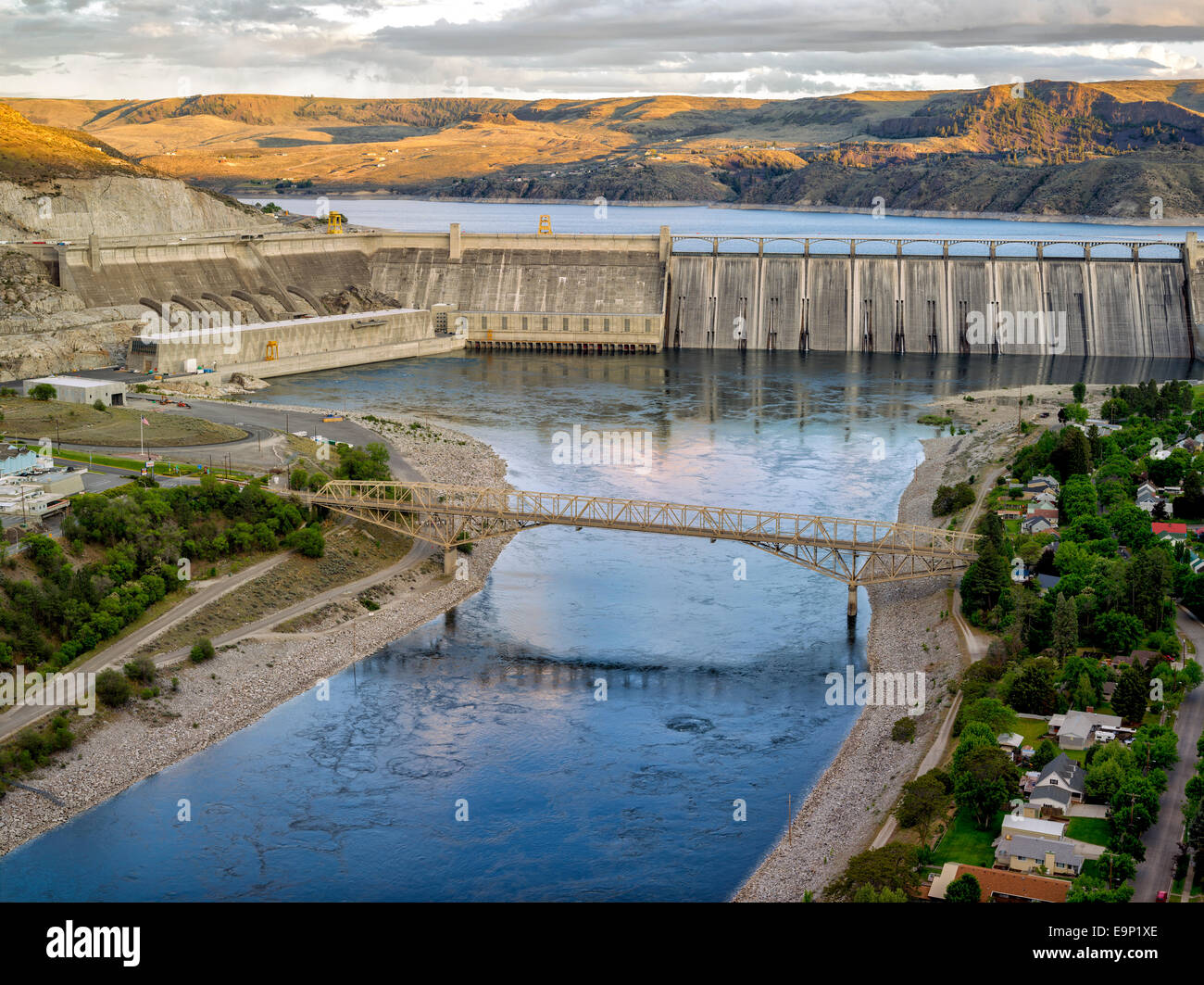 Grand Coulee Dam Foto Stock