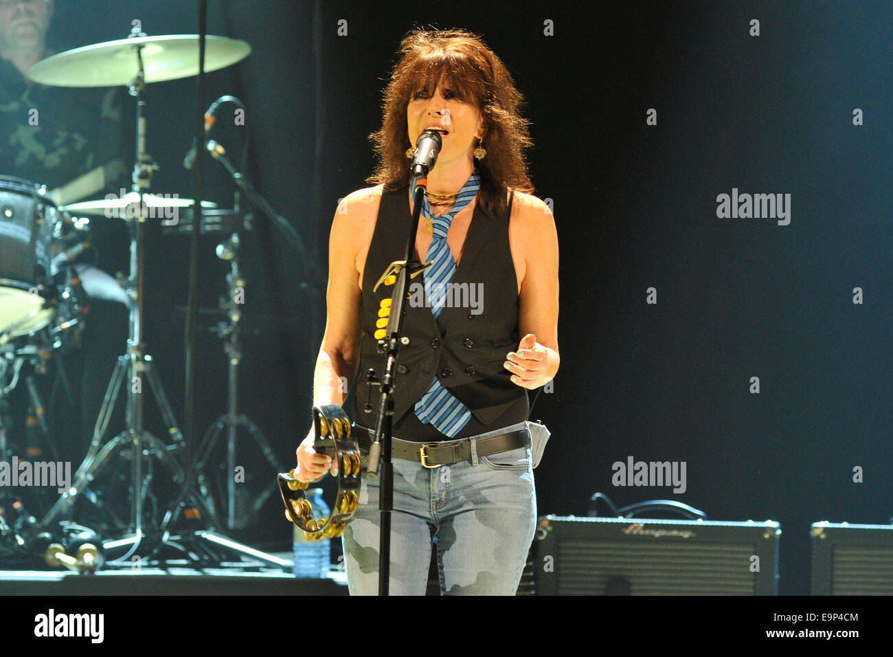 Toronto, Canada. 30 ott 2014. Musicista americana Christine Ellen "Chrissie Hynde' esegue in Massey Hall. Credito: EXImages/Alamy Live News Foto Stock