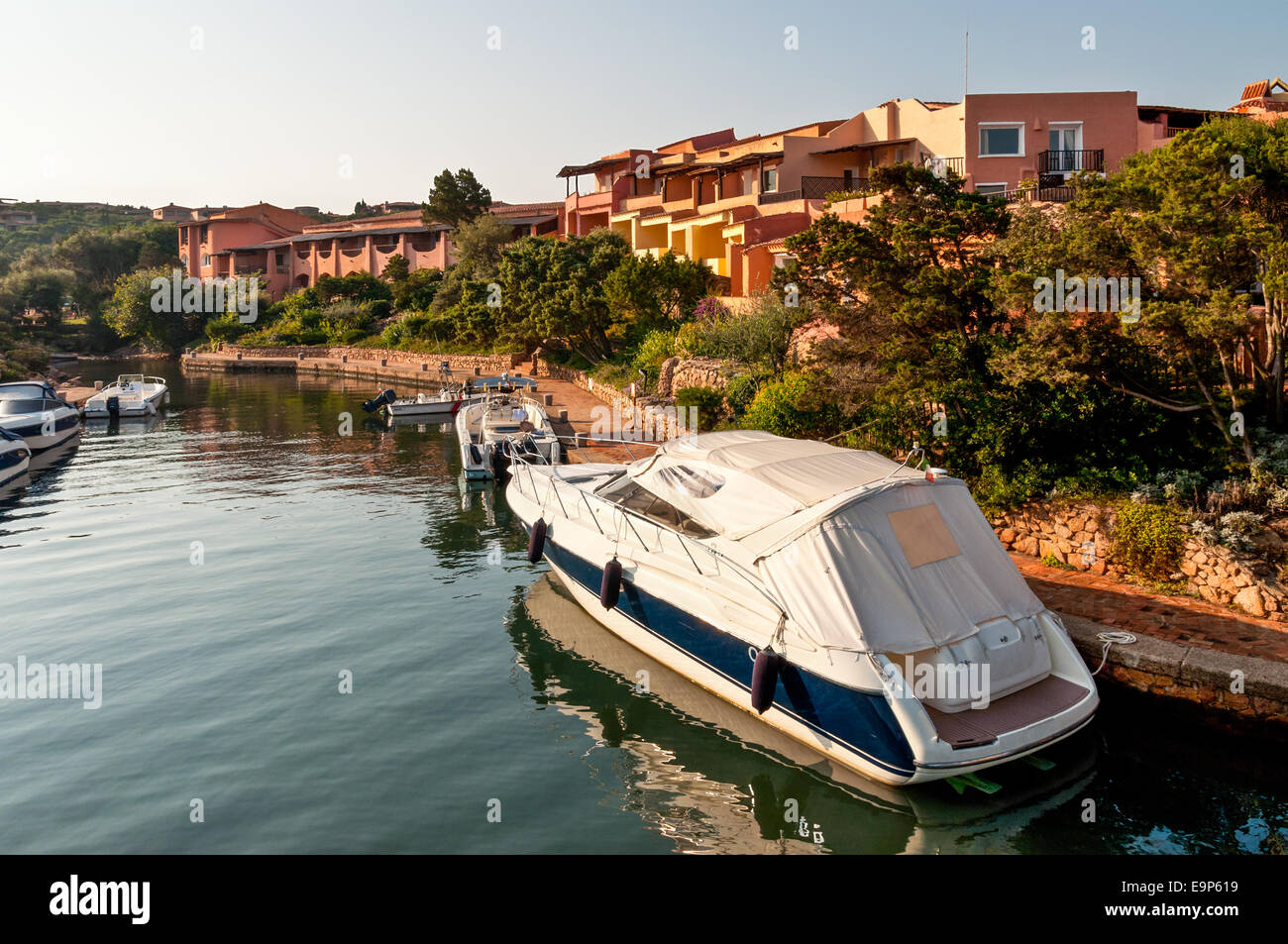 Architettura tipica del nord Sardegna, Italia Foto Stock