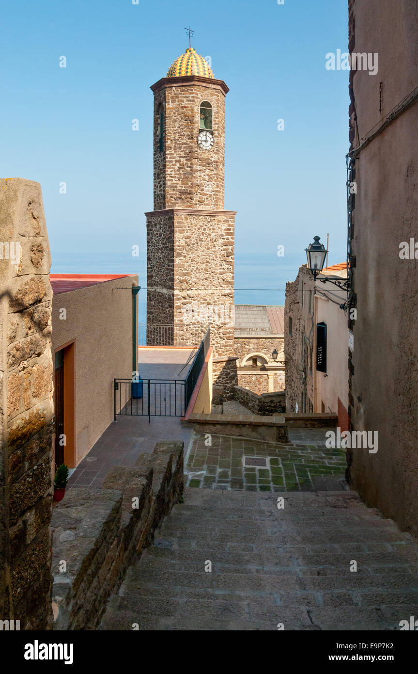 Sant Antonio abate torre campanaria Foto Stock