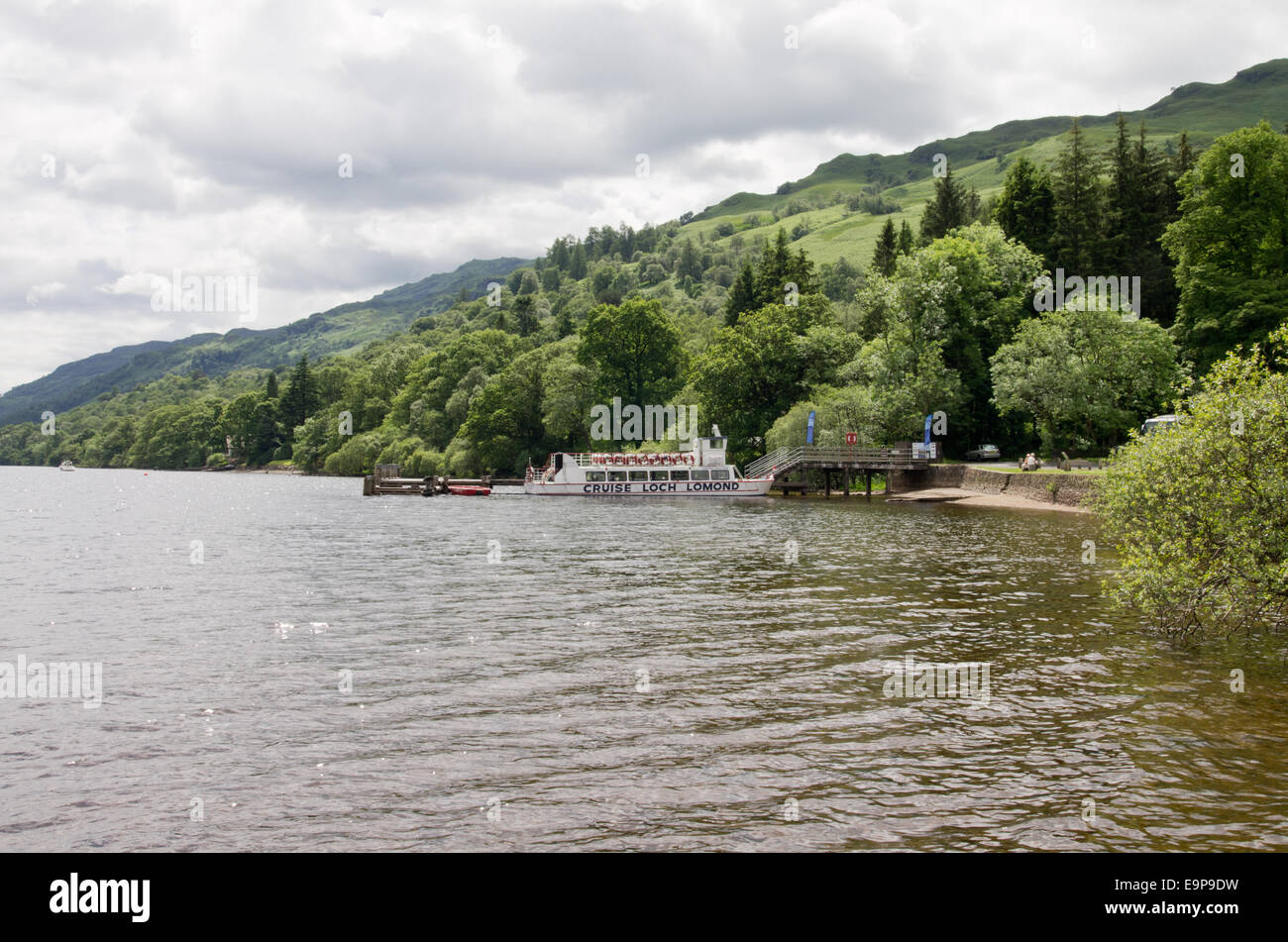 Tarbet Loch Lommond Foto Stock