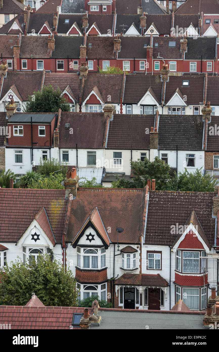 Periferia di Londra, Wembley Foto Stock