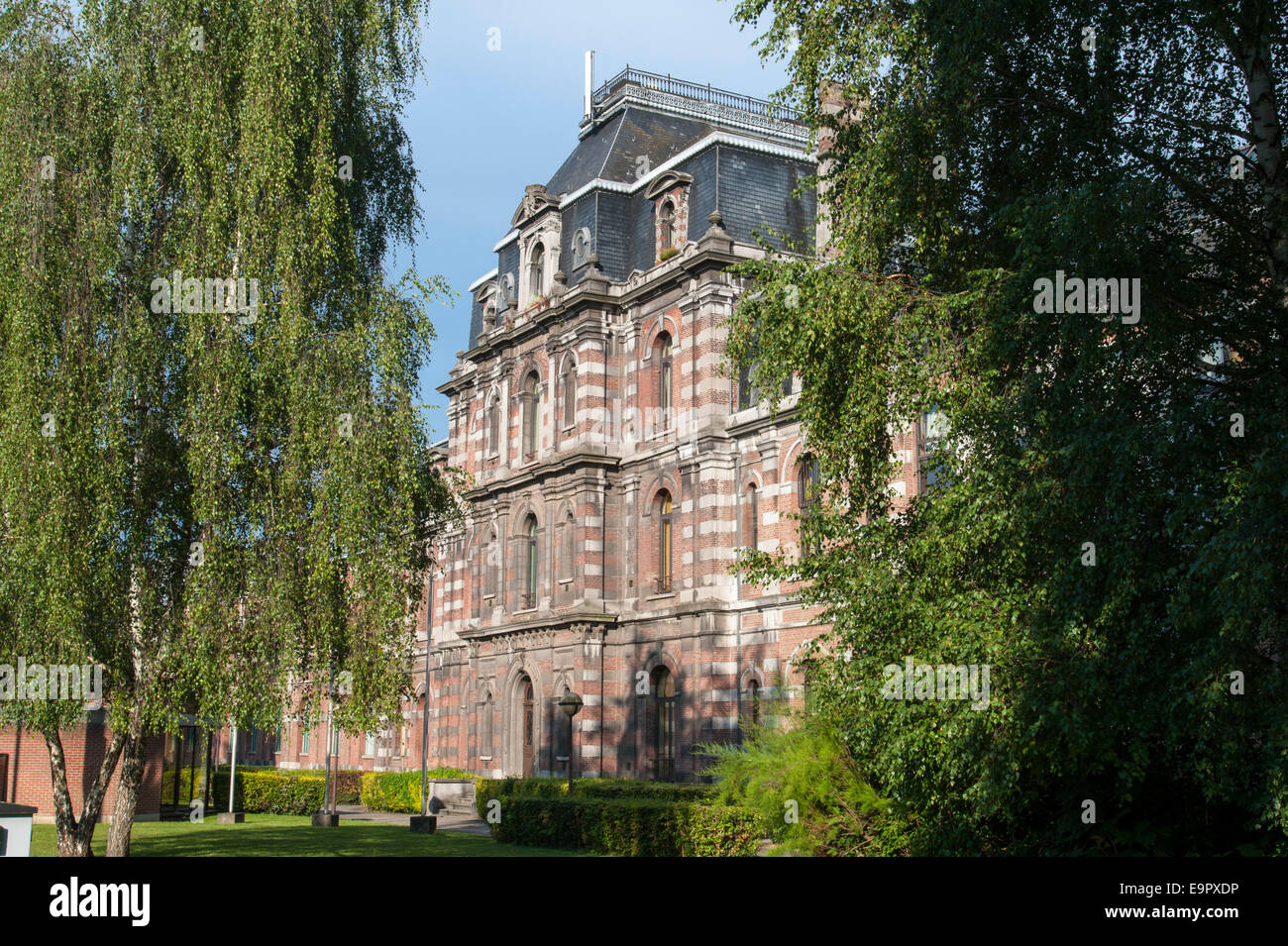 Haute Ecole, Mons, Hennegau, Wallonie, Belgien, Europa | Alta scuola di Mons, Hennegau, Wallonie, Belgio, Europa Foto Stock