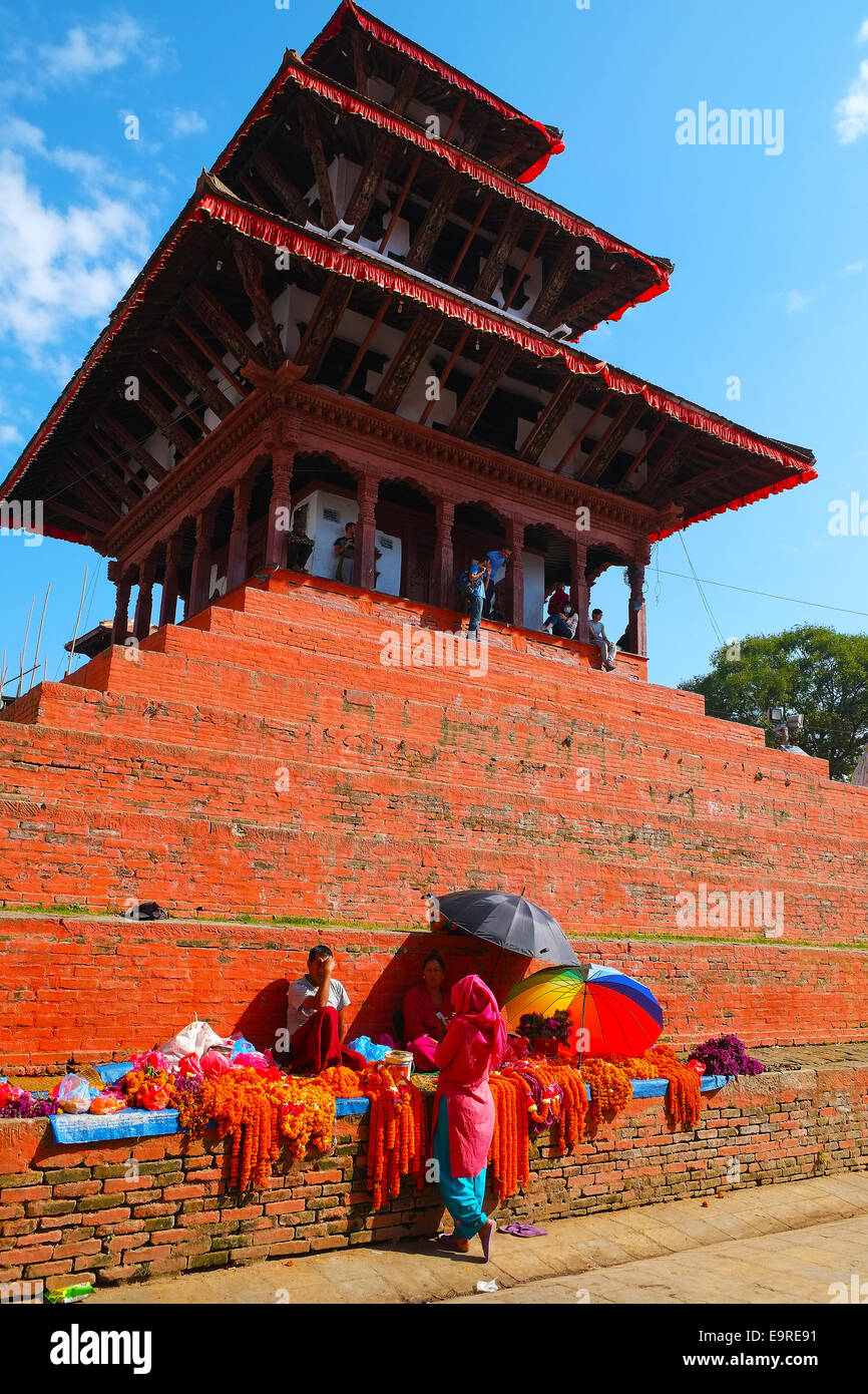 Kathmandu Durbar Square Foto Stock