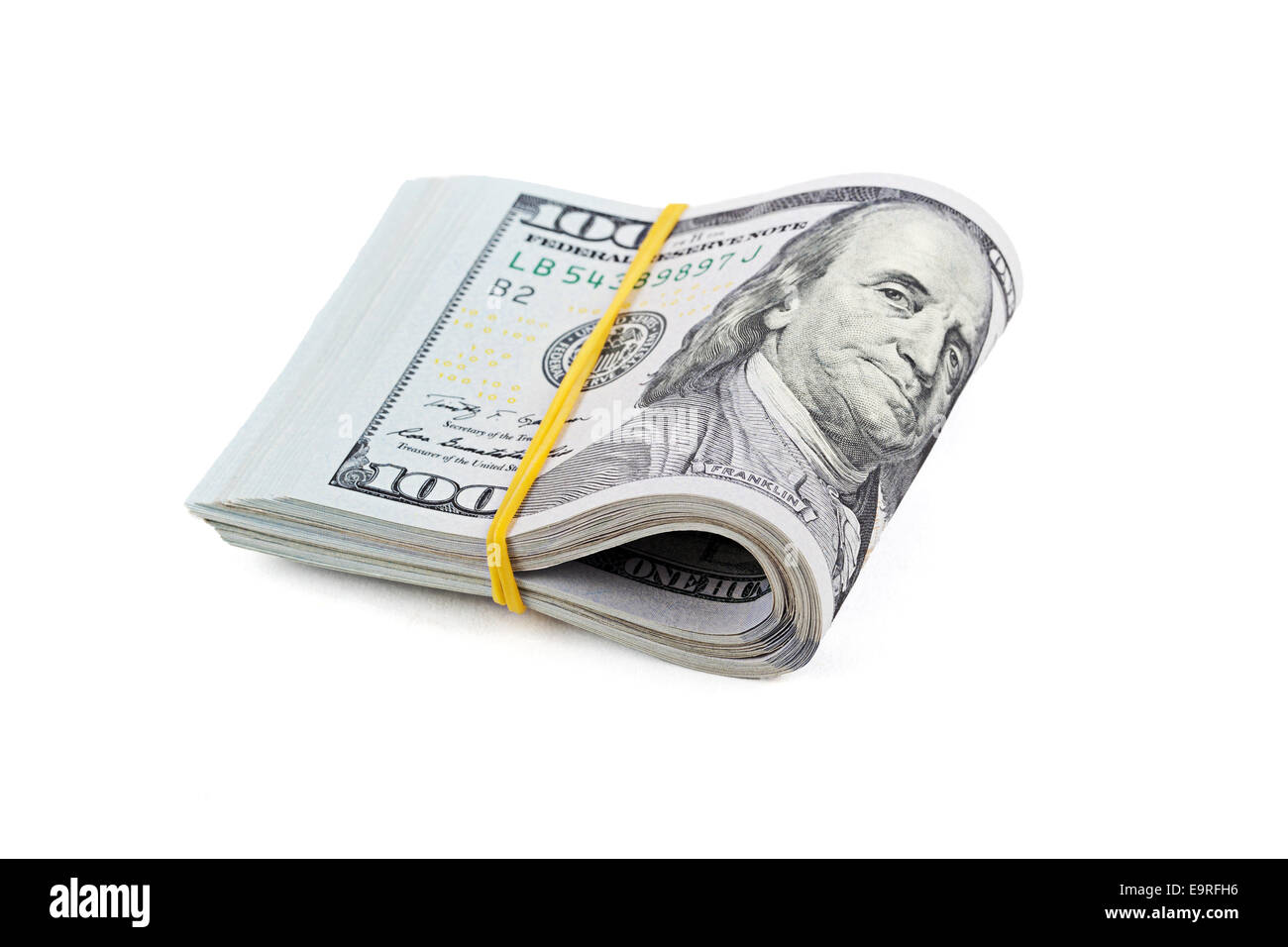 Bundle di moneta americana Foto Stock