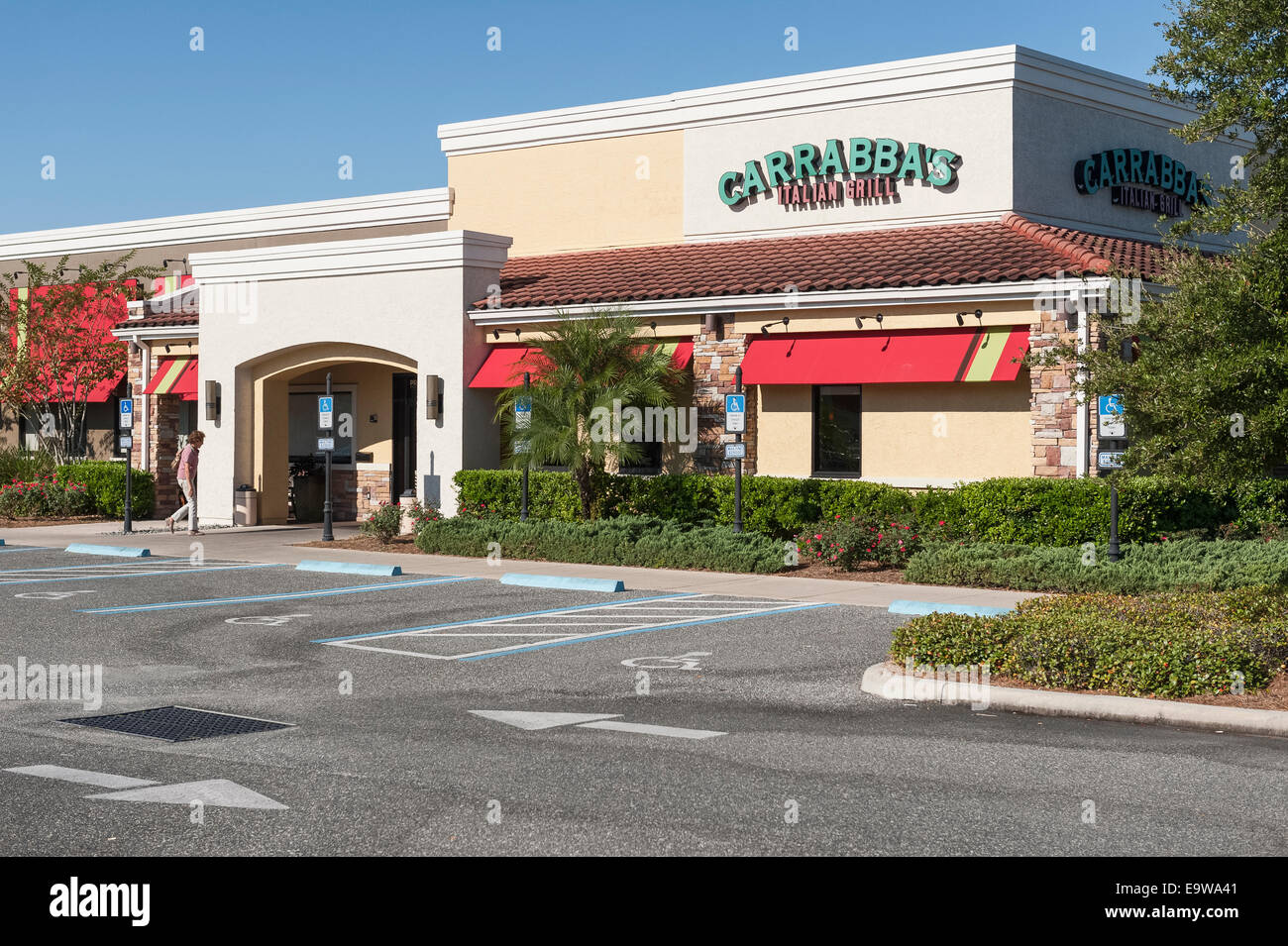 Carrabba's Italian Grill American Food Ristorante situato a Lady Lake, Florida. Foto Stock