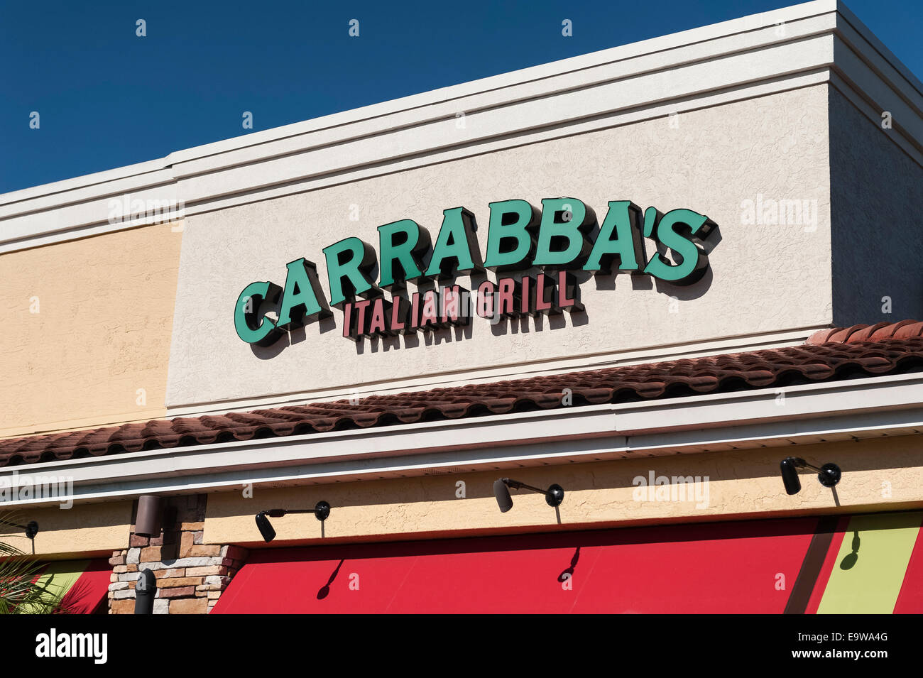 Carrabba's Italian Grill American Food Ristorante situato a Lady Lake, Florida. Foto Stock