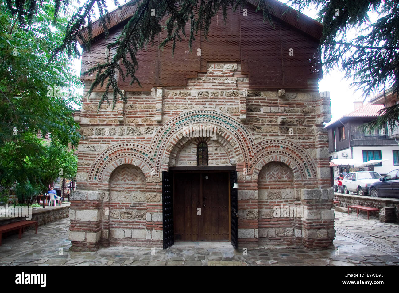 La Chiesa di San Paraskevi nel Nesebar, una cittadina sulla costa del Mar Nero della provincia di Burgas in Bulgaria orientale. Foto Stock