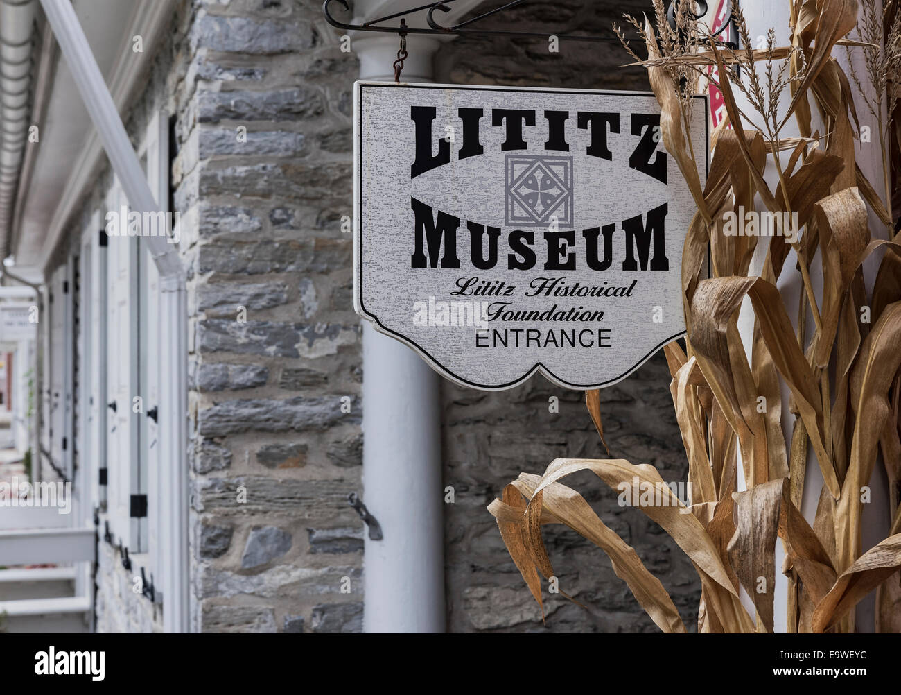 Il Linden Hall, ragazze più antica scuola residenziale negli Stati Uniti, Lititz, Pennsylvania, STATI UNITI D'AMERICA Foto Stock