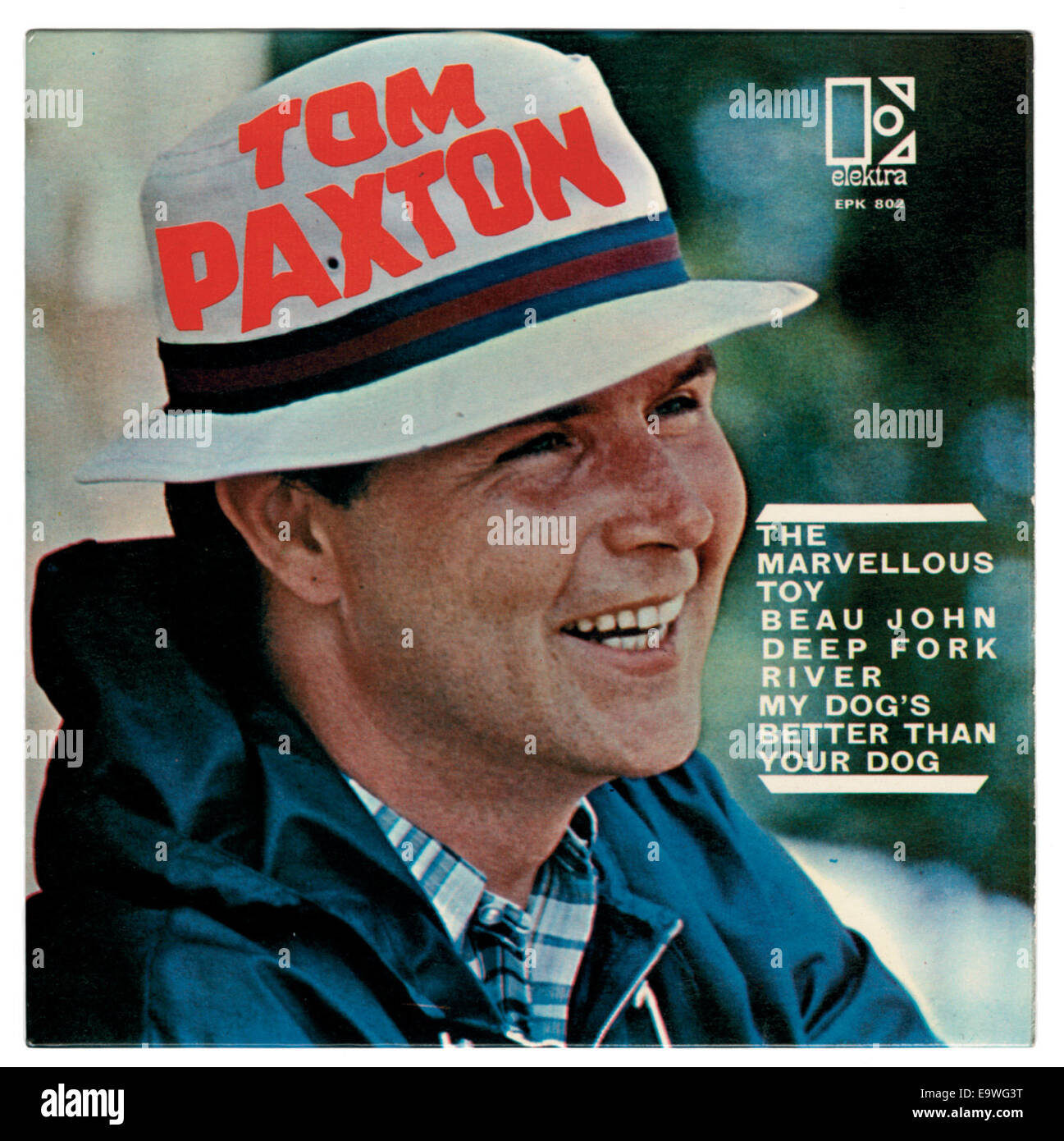 TOM PAXTON, circa sessanta. La cortesia Granamour Weems collezione. Solo uso editoriale. Foto Stock