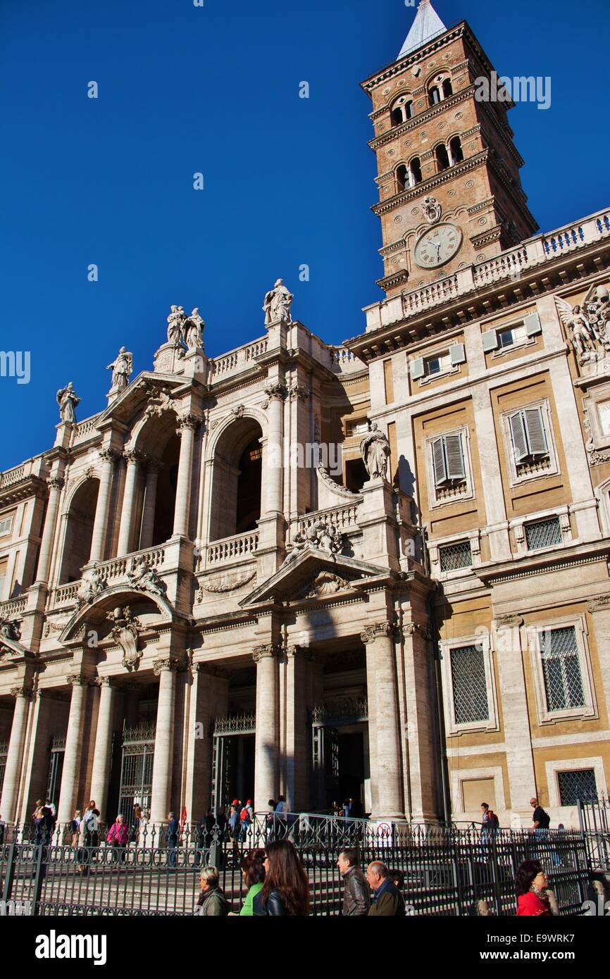 Basilica di Santa Maria Maggiore Foto Stock