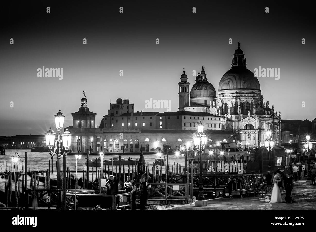 Venezia in sunset. Foto Stock