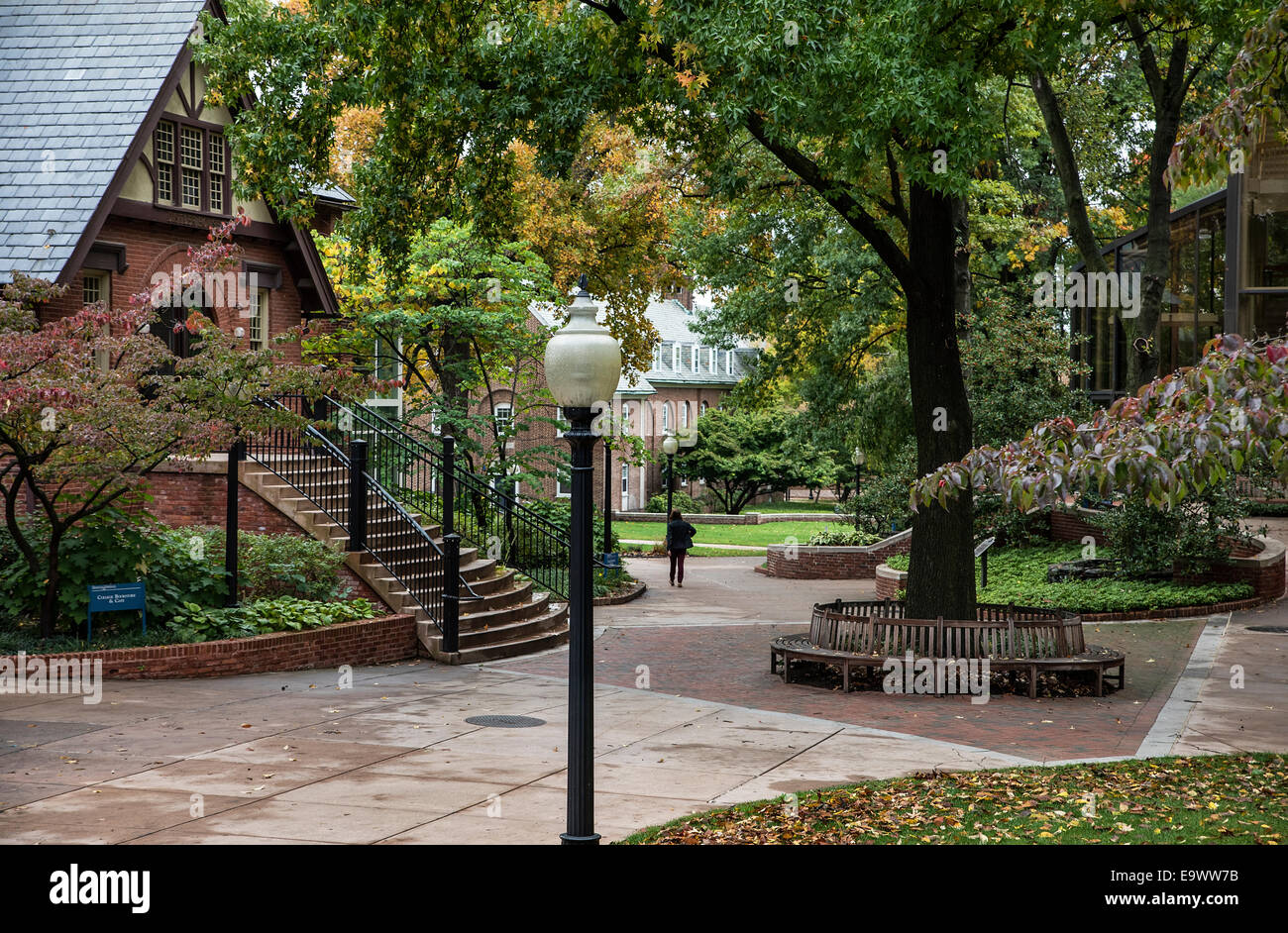 Franklin & Marshall college campus, a Lancaster, Pennsylvania, STATI UNITI D'AMERICA Foto Stock