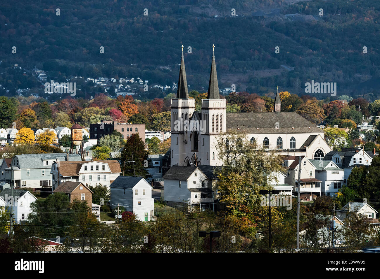 Città di Wilkes-Barre, Pennsylvania, STATI UNITI D'AMERICA Foto Stock