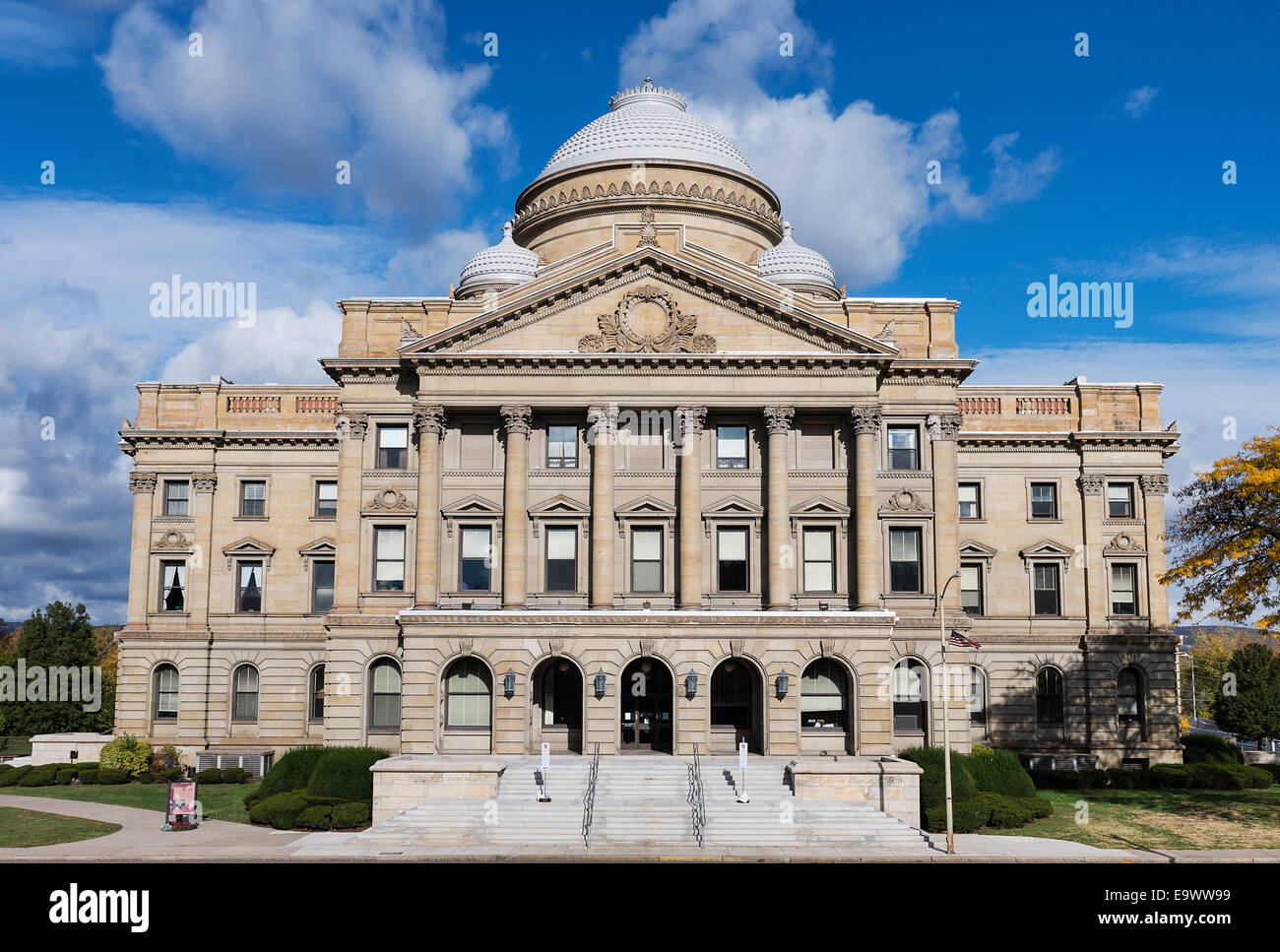Luzurne County Courthouse, Wilkes-Barre, Pennsylvania, STATI UNITI D'AMERICA Foto Stock