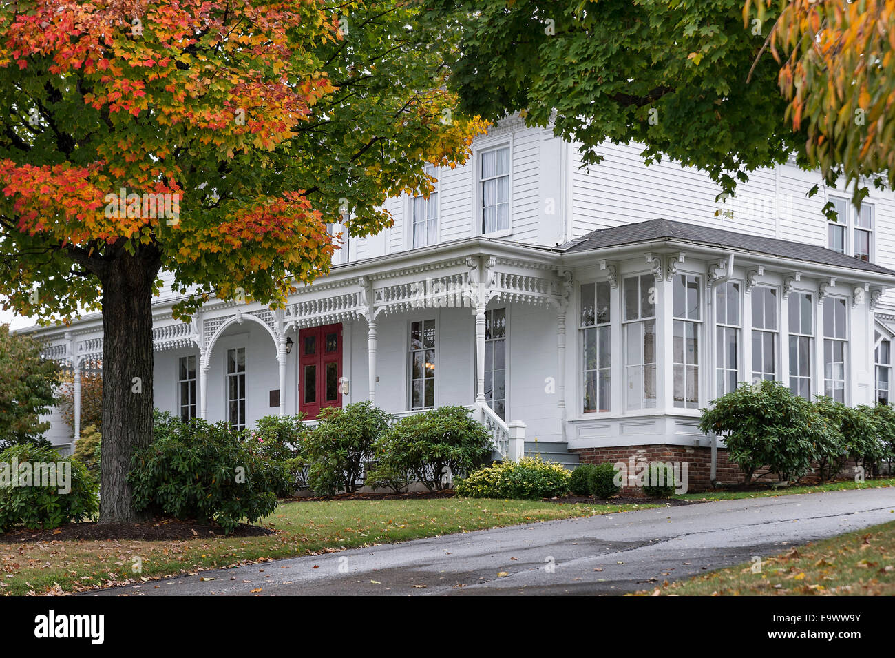 La storica casa di Tripp, Scranton, Lackawanna County, Pennsylvania, STATI UNITI D'AMERICA Foto Stock