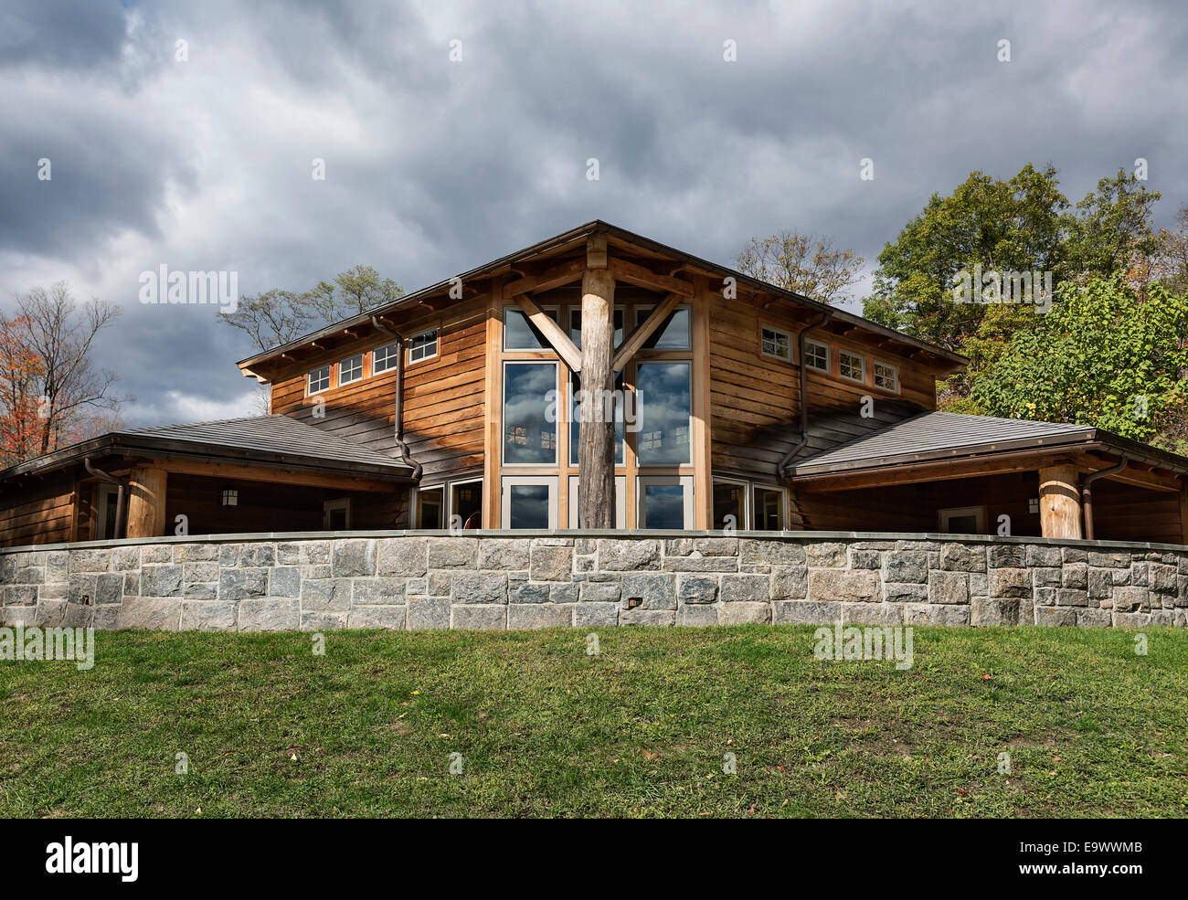 Fort Montgomery sito storico dello Stato di New York, Stati Uniti d'America Foto Stock