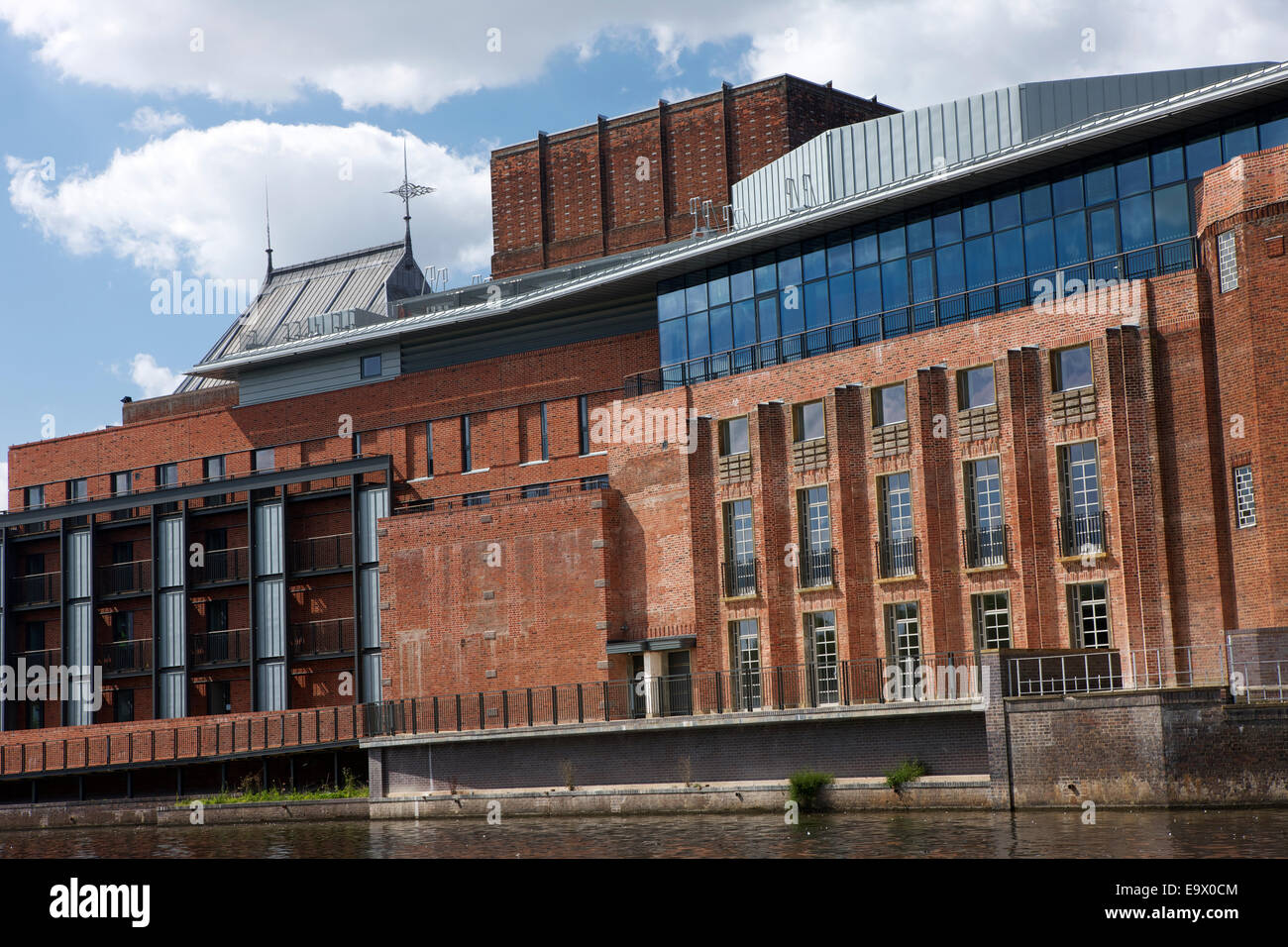 Royal Shakespeare Theatre di Stratford Upon Avon Foto Stock