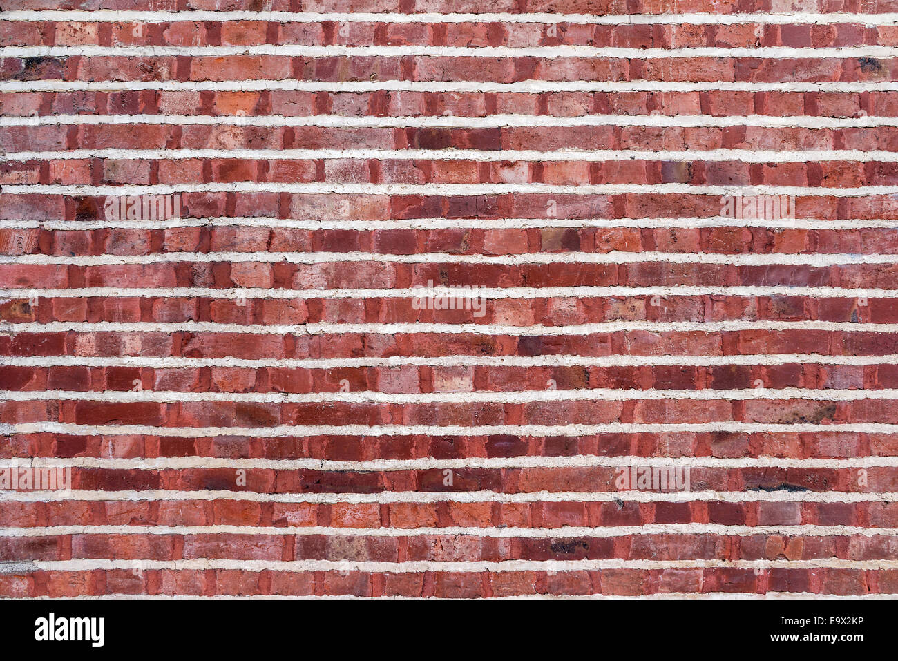 Vecchio muro di mattoni Foto Stock