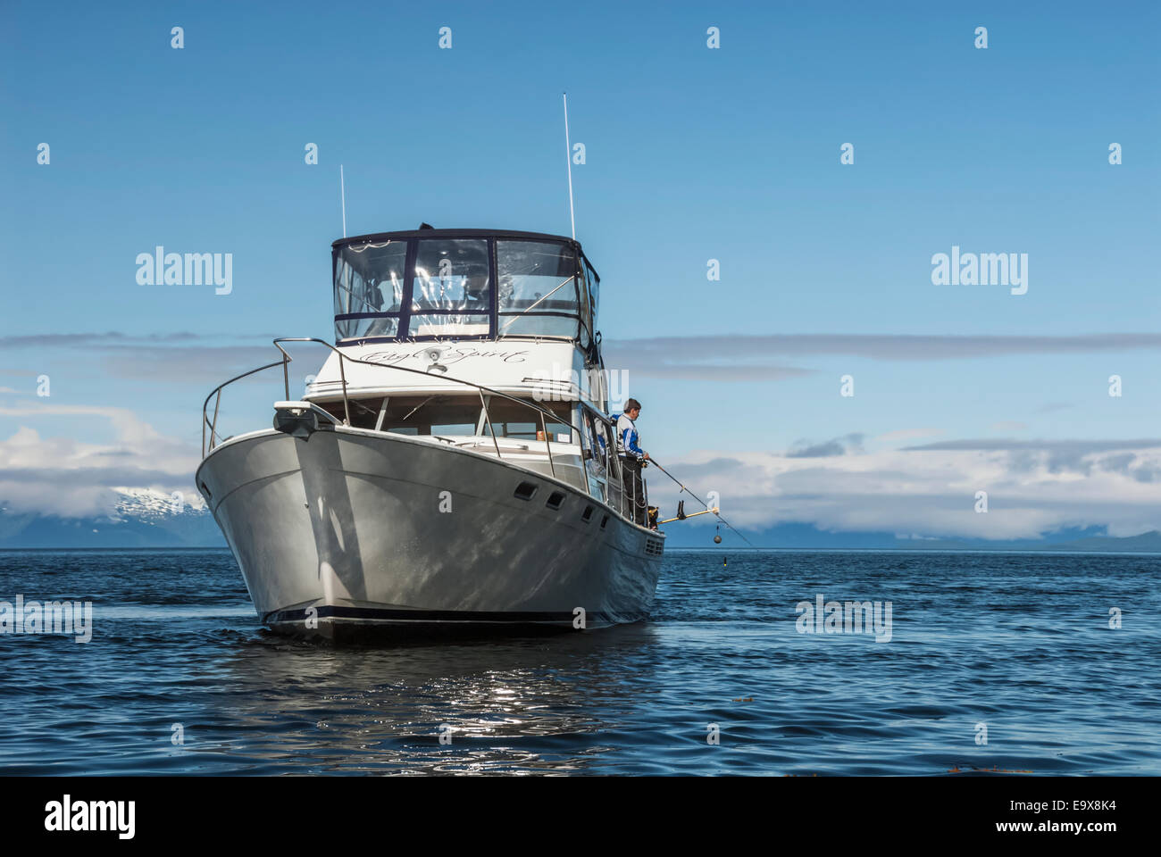 La pesca,Alaska,BOY,Tongass,Kuiu Foto Stock