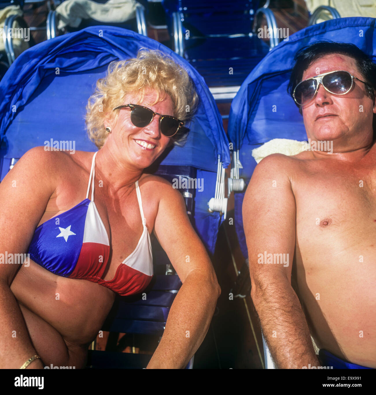 MIAMI, FL - 01 agosto: Country Western Cruise a Miami in Florida il 01 agosto 1995. Foto Stock
